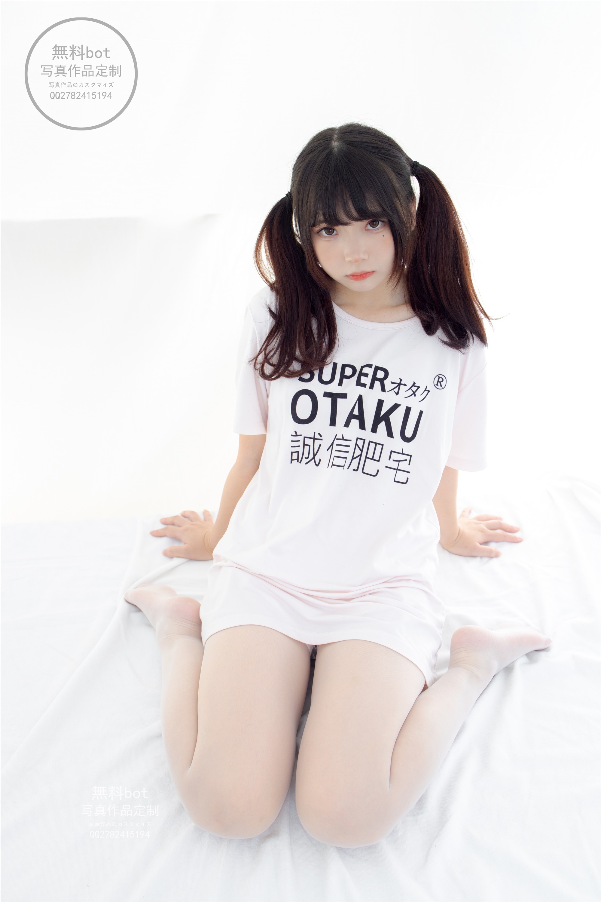 森萝财团萝莉丝足写真 無料-001 JK格子裙