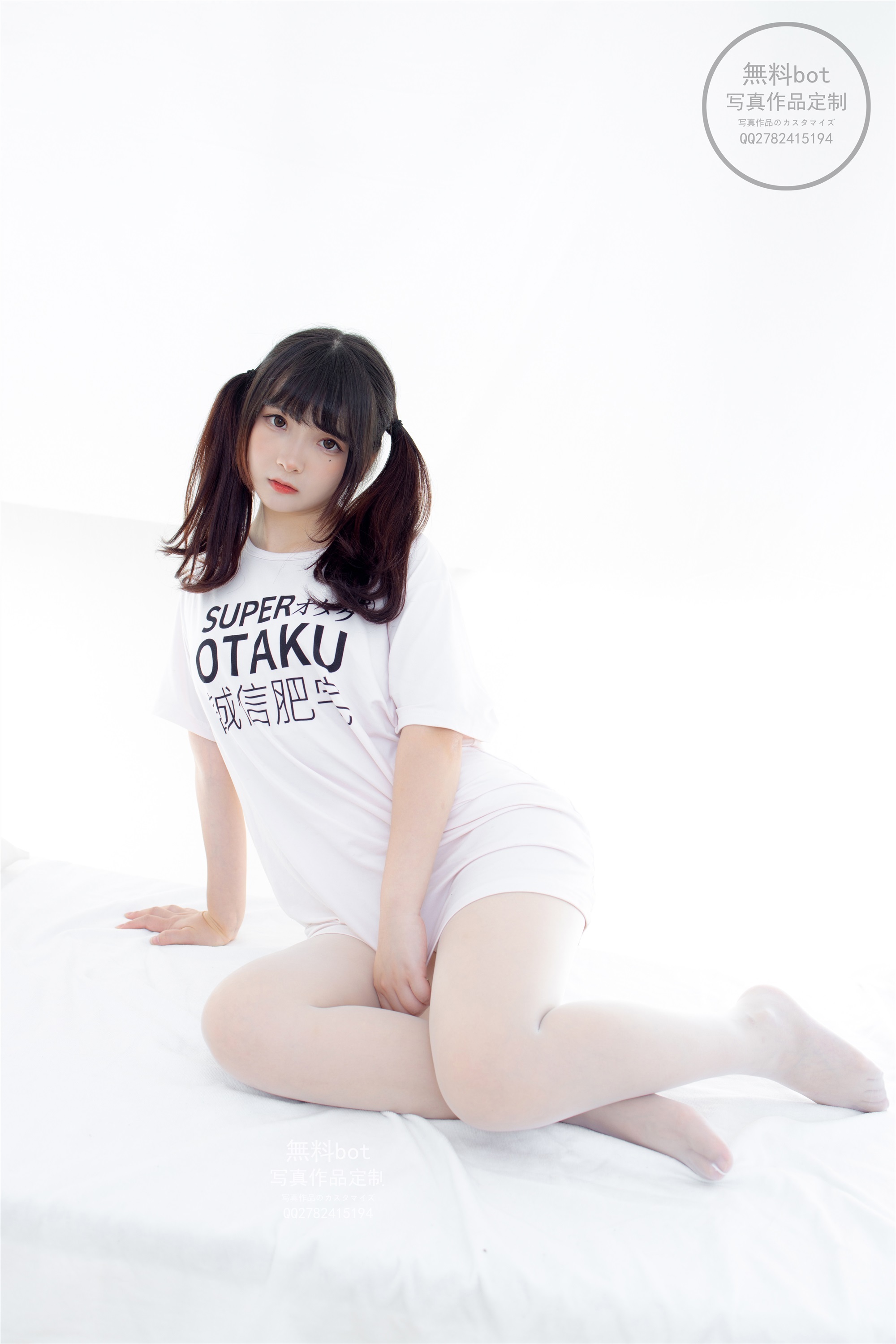 森萝财团萝莉丝足写真 無料-001 JK格子裙