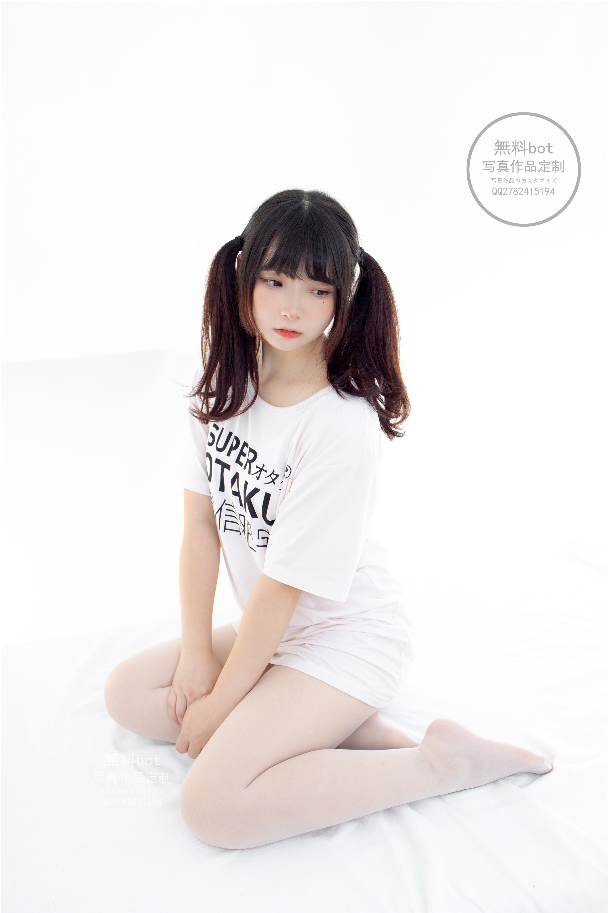 森萝财团萝莉丝足写真 無料-001 JK格子裙