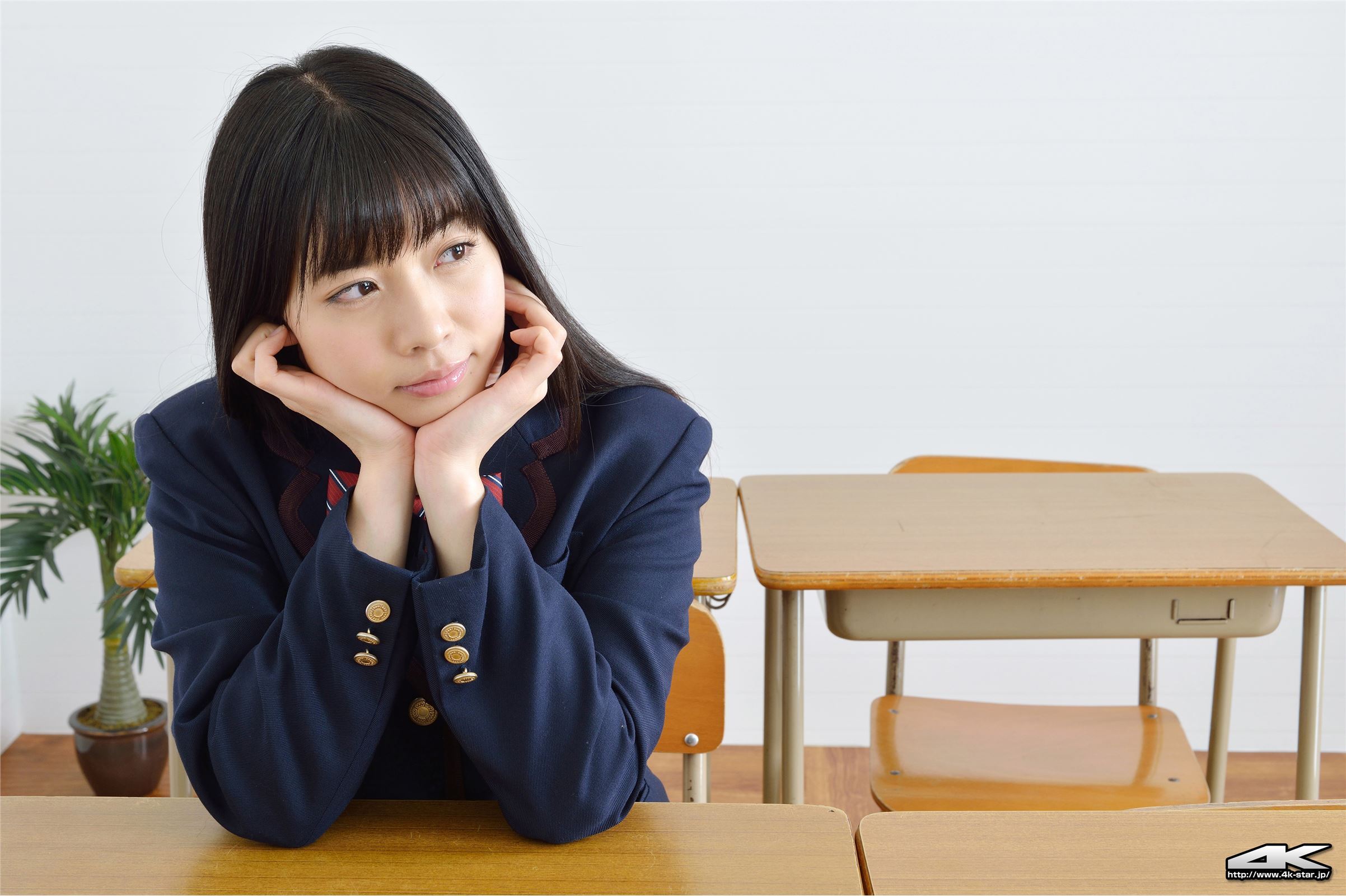 [4K-STAR]2016.06.15 NO.603 Mikuru Uchino [SchoolGirl]