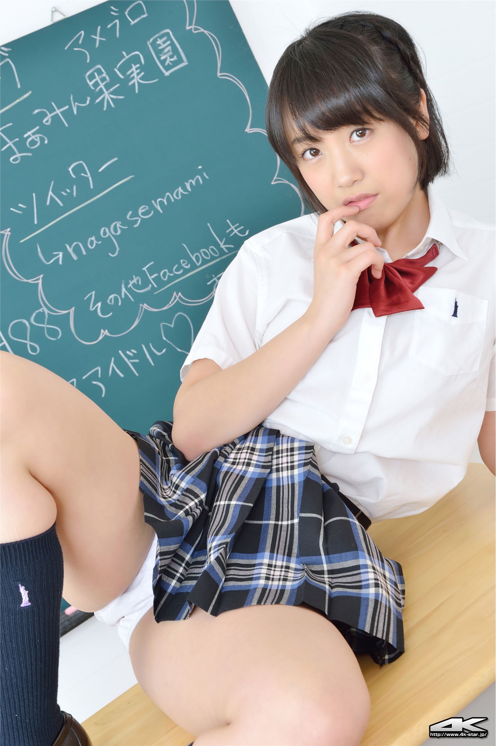 [4K-STAR]2016.06.29 NO.611 Mami Nagase [SchoolGirl]