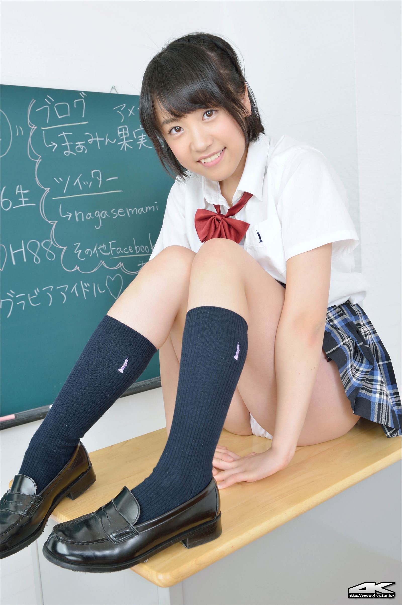 [4K-STAR]2016.06.29 NO.611 Mami Nagase [SchoolGirl]