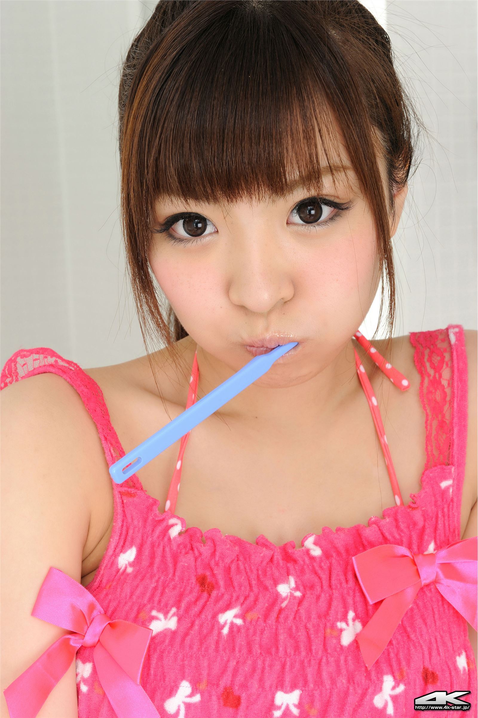 [4K-STAR]NO.891 黒田万結花 Mayuka Kuroda 「水着（白×ピンク）」