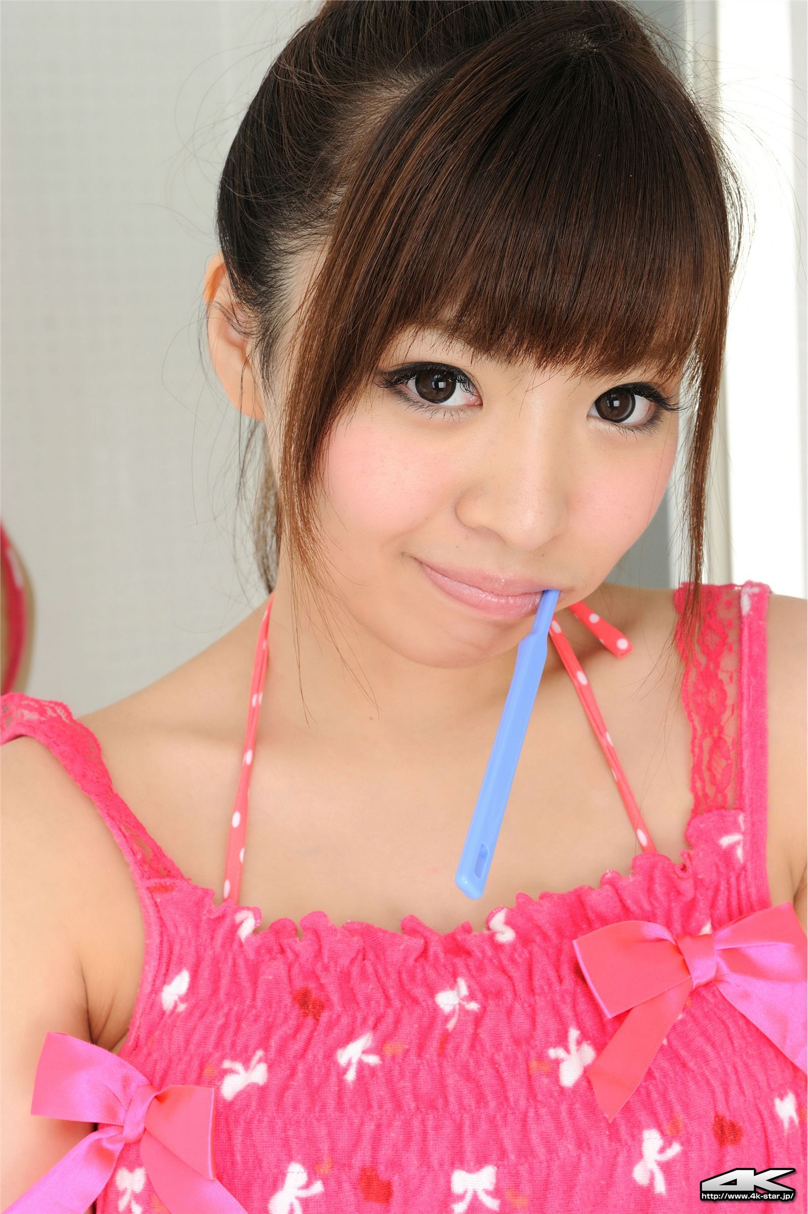 [4K-STAR]NO.891 黒田万結花 Mayuka Kuroda 「水着（白×ピンク）」
