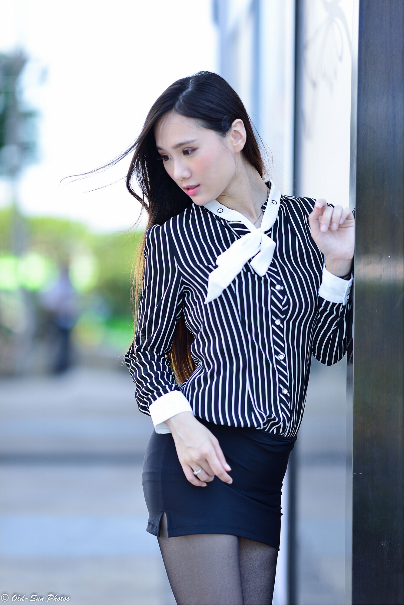 [Beautyleg番外篇]小米 2017-09-09 OL女郎外拍