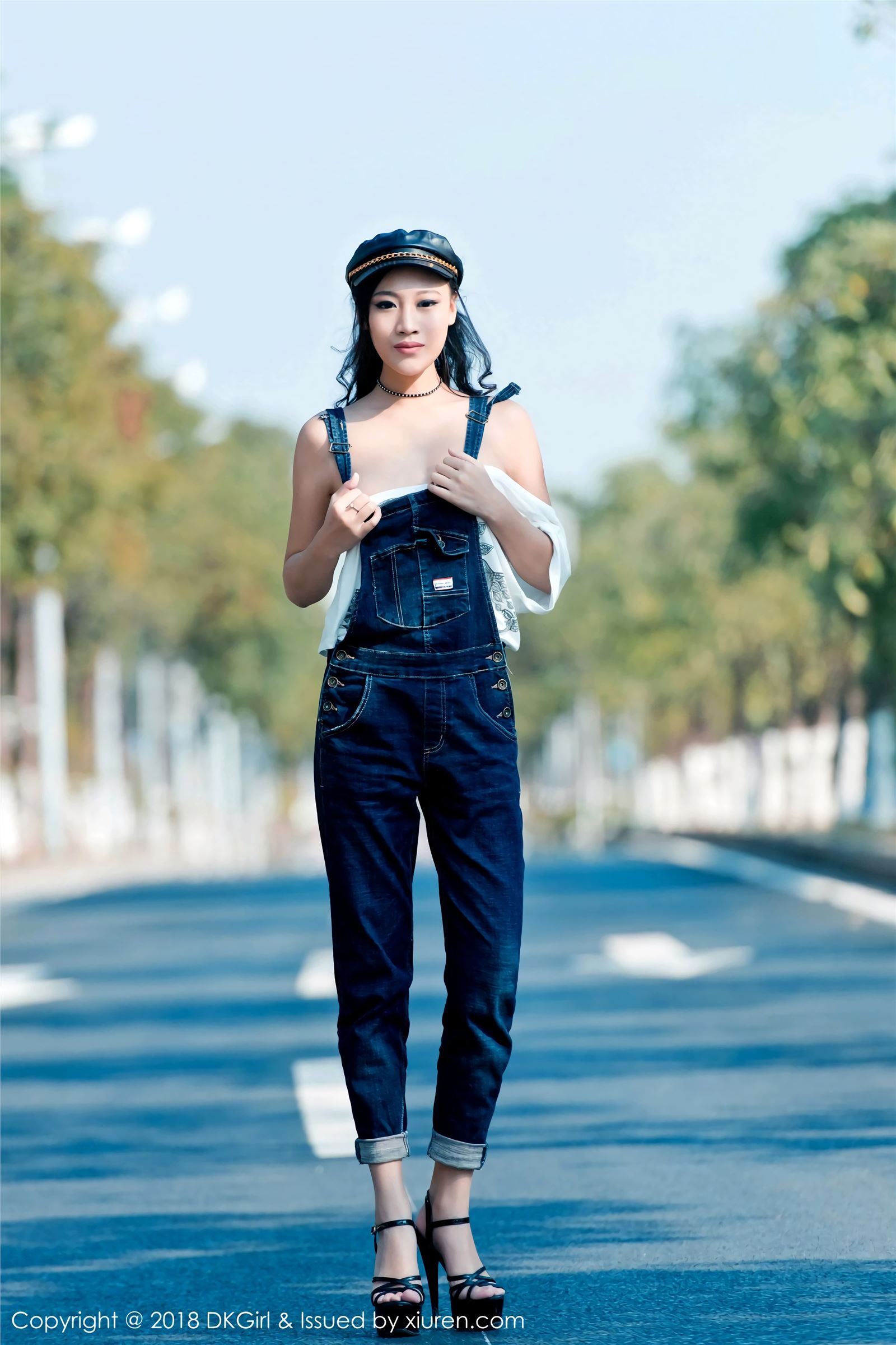 [DKGirl御女郎]写真 2018.02.05 VOL.057 美腿美乳 梦倩