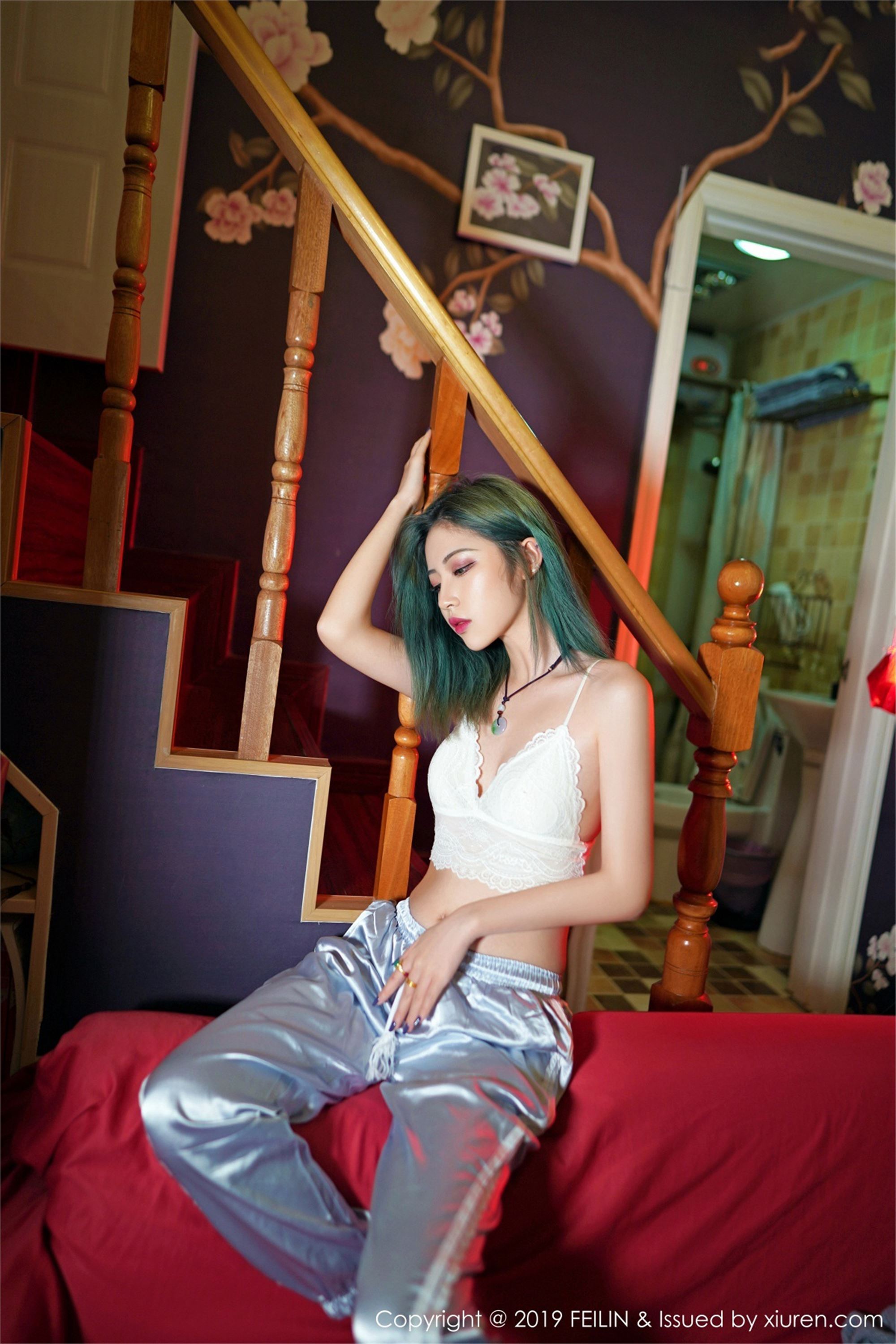 [FEILIN嗲囡囡] 2019.04.18 NO.188 小樱花