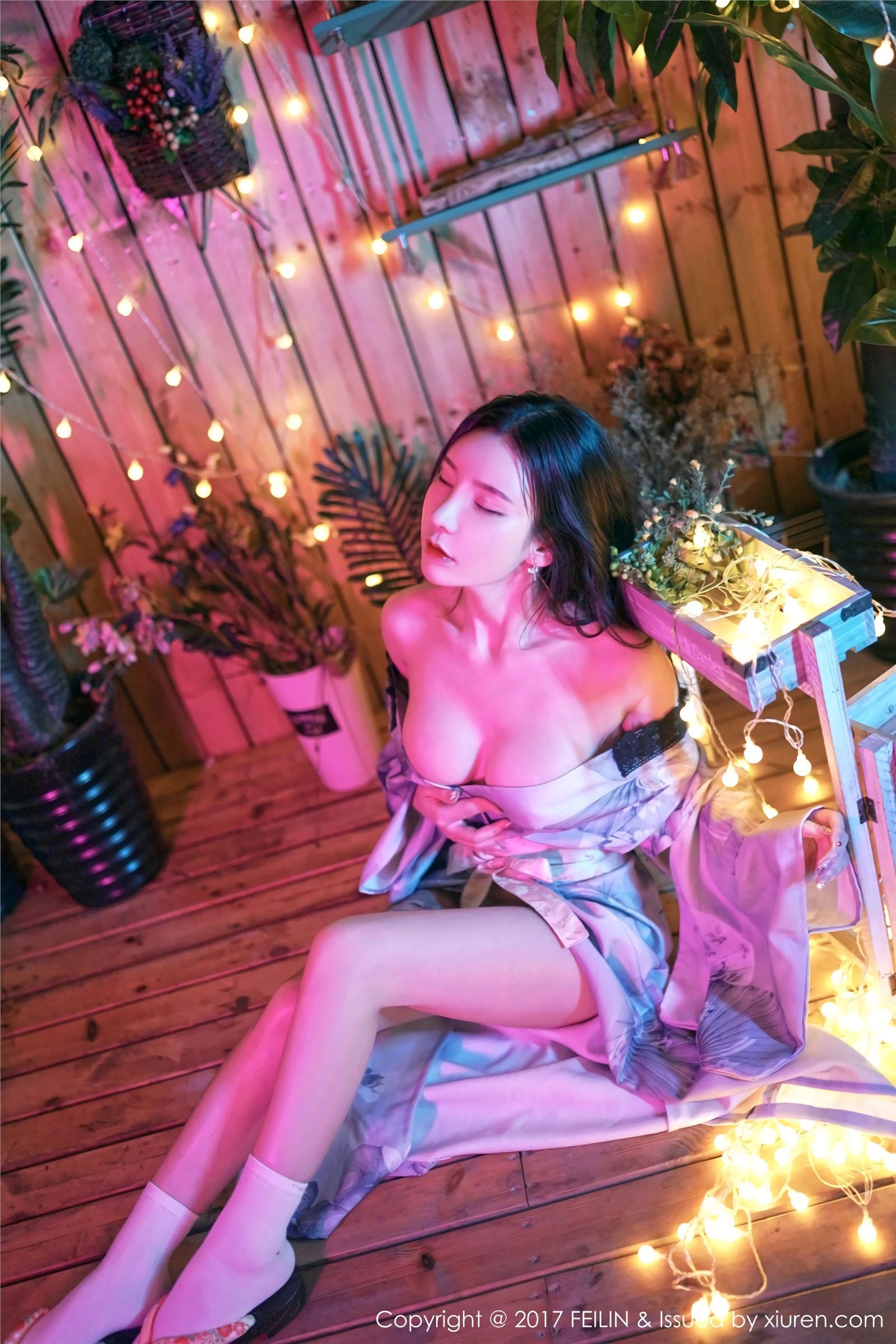 [FEILIN嗲囡囡] 2017.09.13 VOL.109 周于希dummy 酥胸乱颤