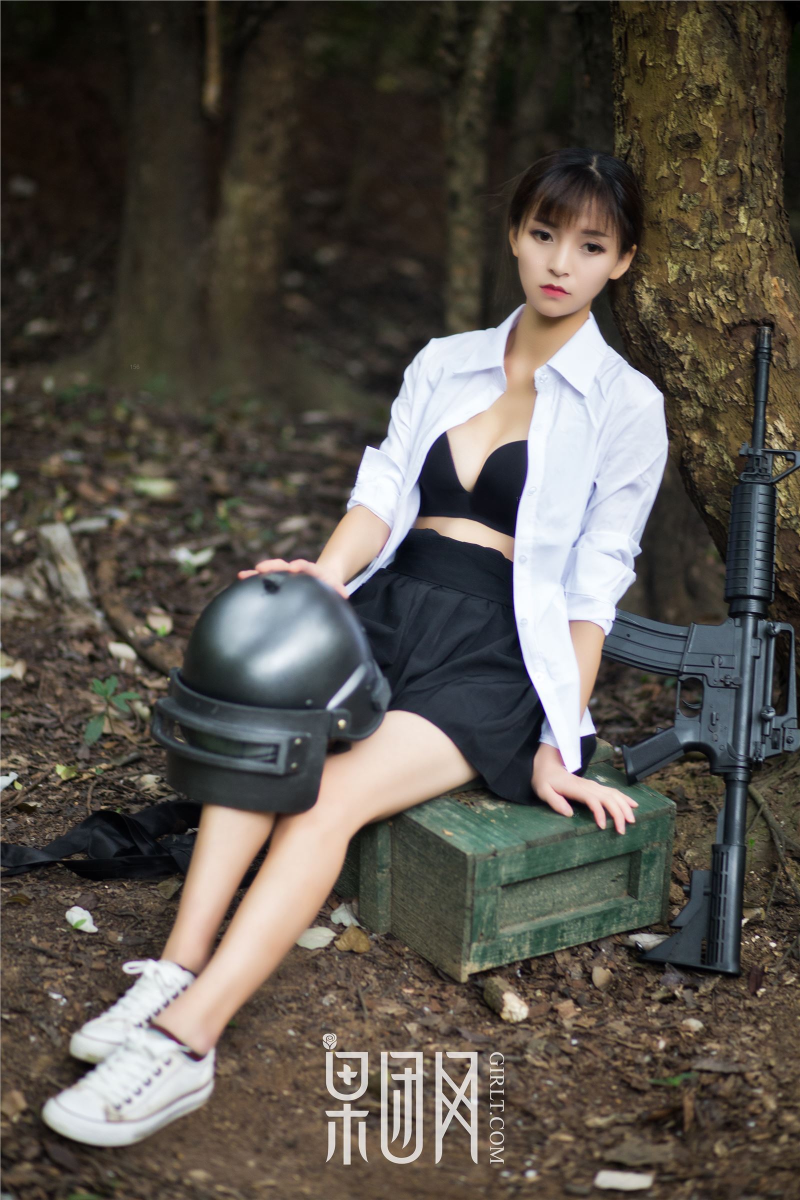 [Girlt果团网]写真 2017.12.24 NO.109 野外激战 龙珠主播