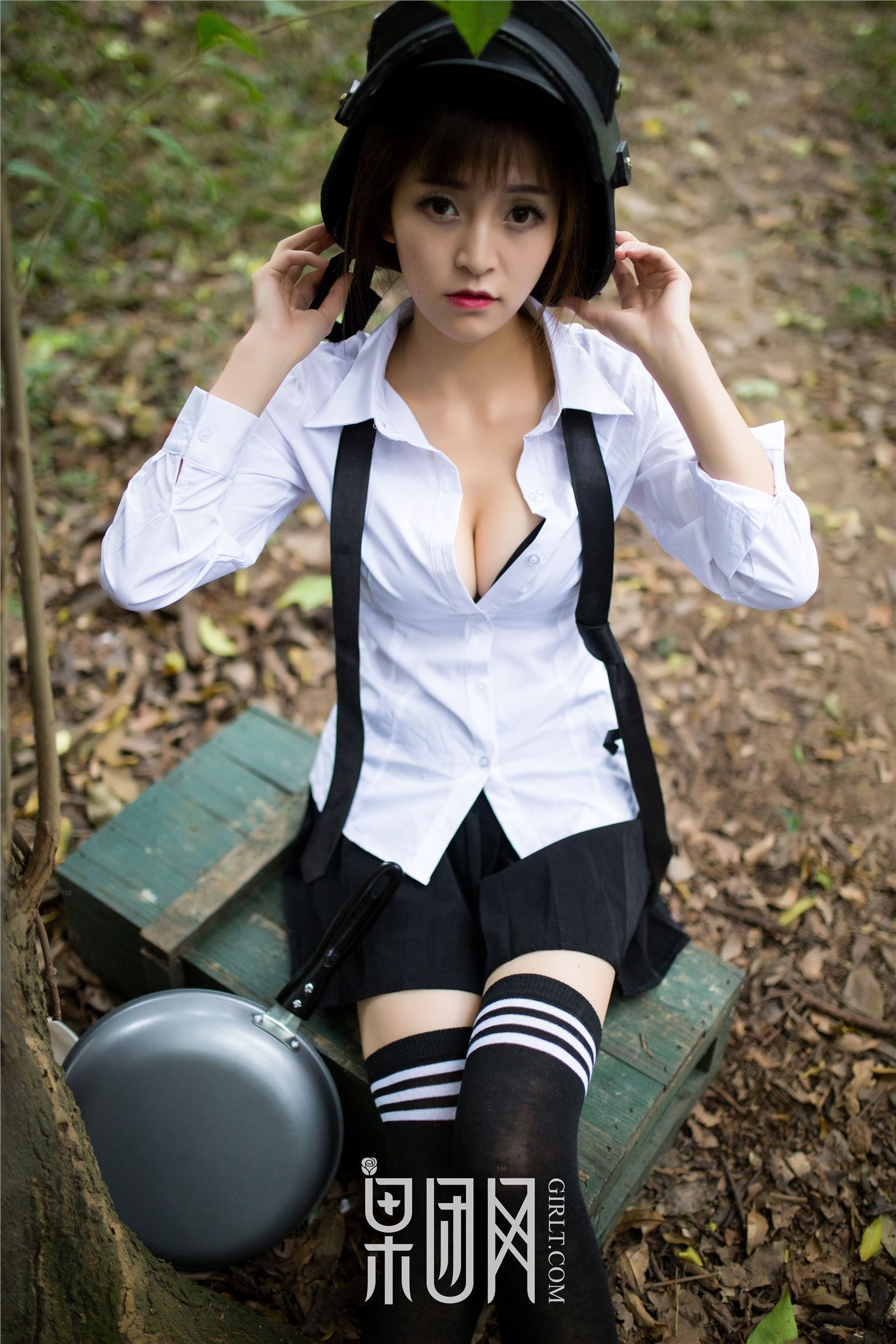 [Girlt果团网]写真 2017.12.24 NO.109 野外激战 龙珠主播