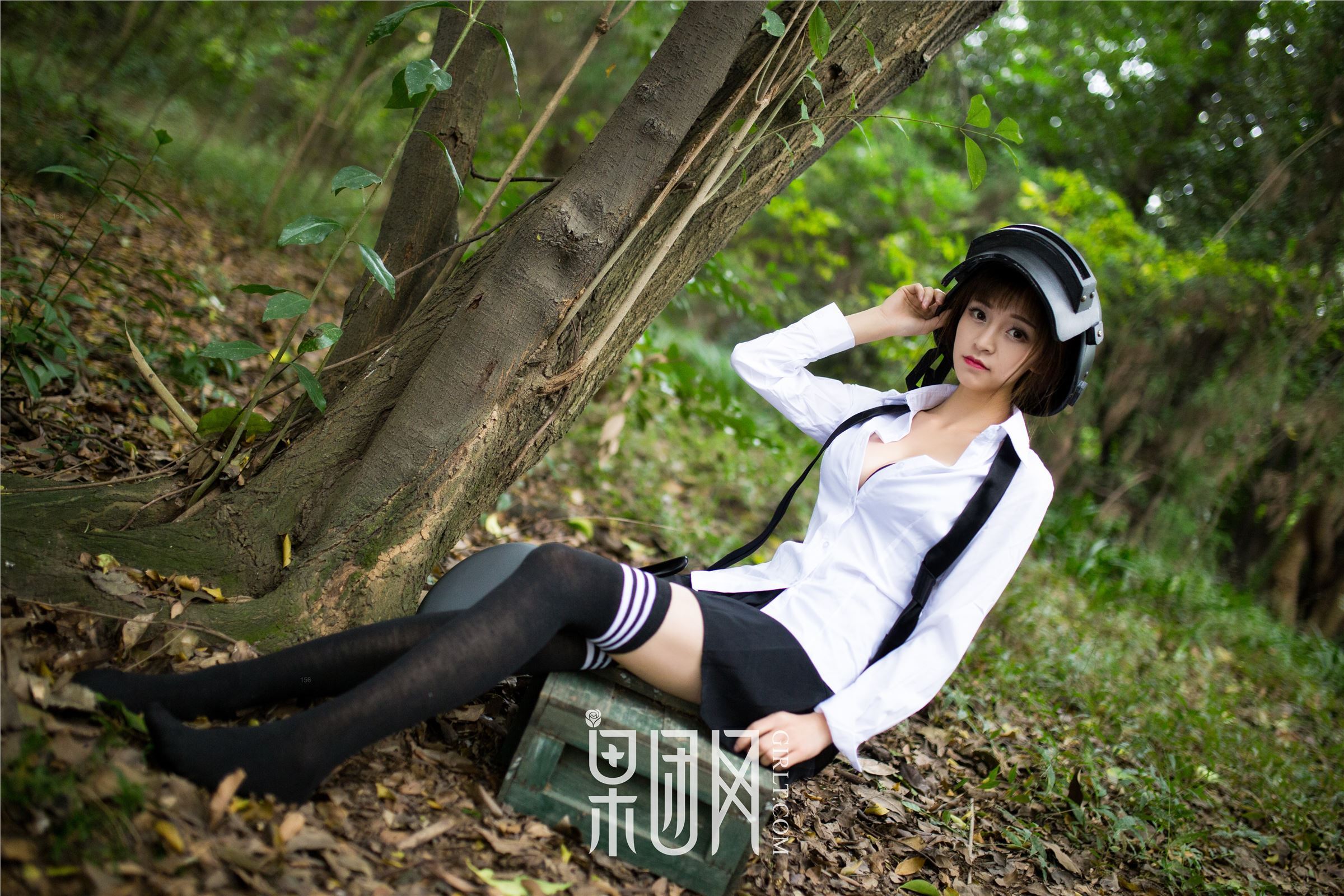 [Girlt果团网]写真 2017.12.24 NO.109 野外激战 龙珠主播