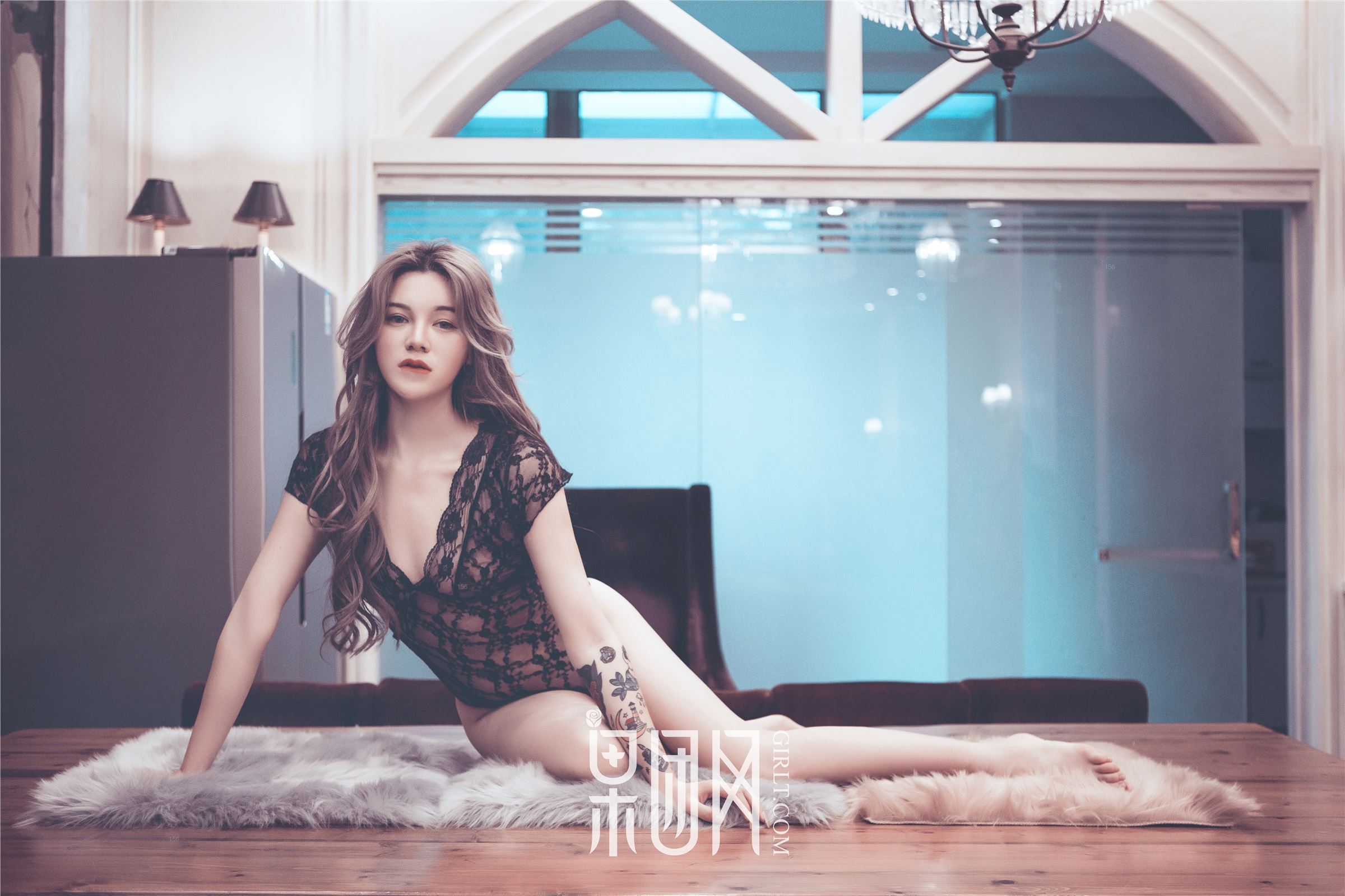 [Girlt果团网]写真 2017.12.24 NO.110 蕾丝透视