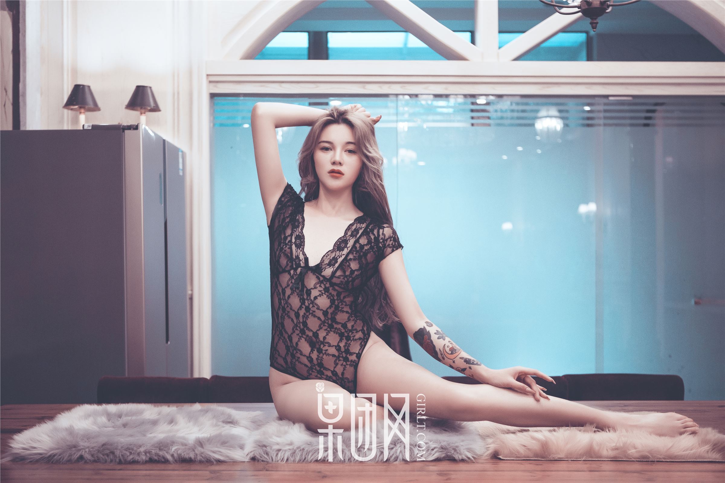 [Girlt果团网]写真 2017.12.24 NO.110 蕾丝透视