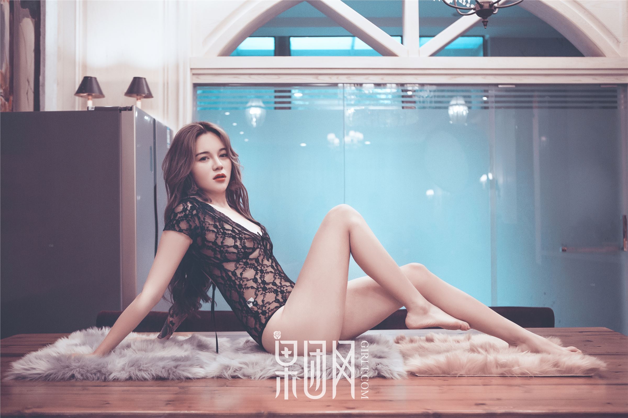 [Girlt果团网]写真 2017.12.24 NO.110 蕾丝透视