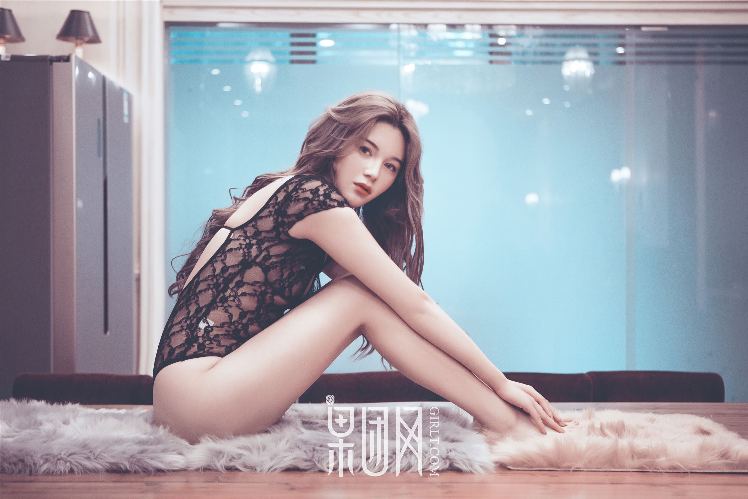 [Girlt果团网]写真 2017.12.24 NO.110 蕾丝透视