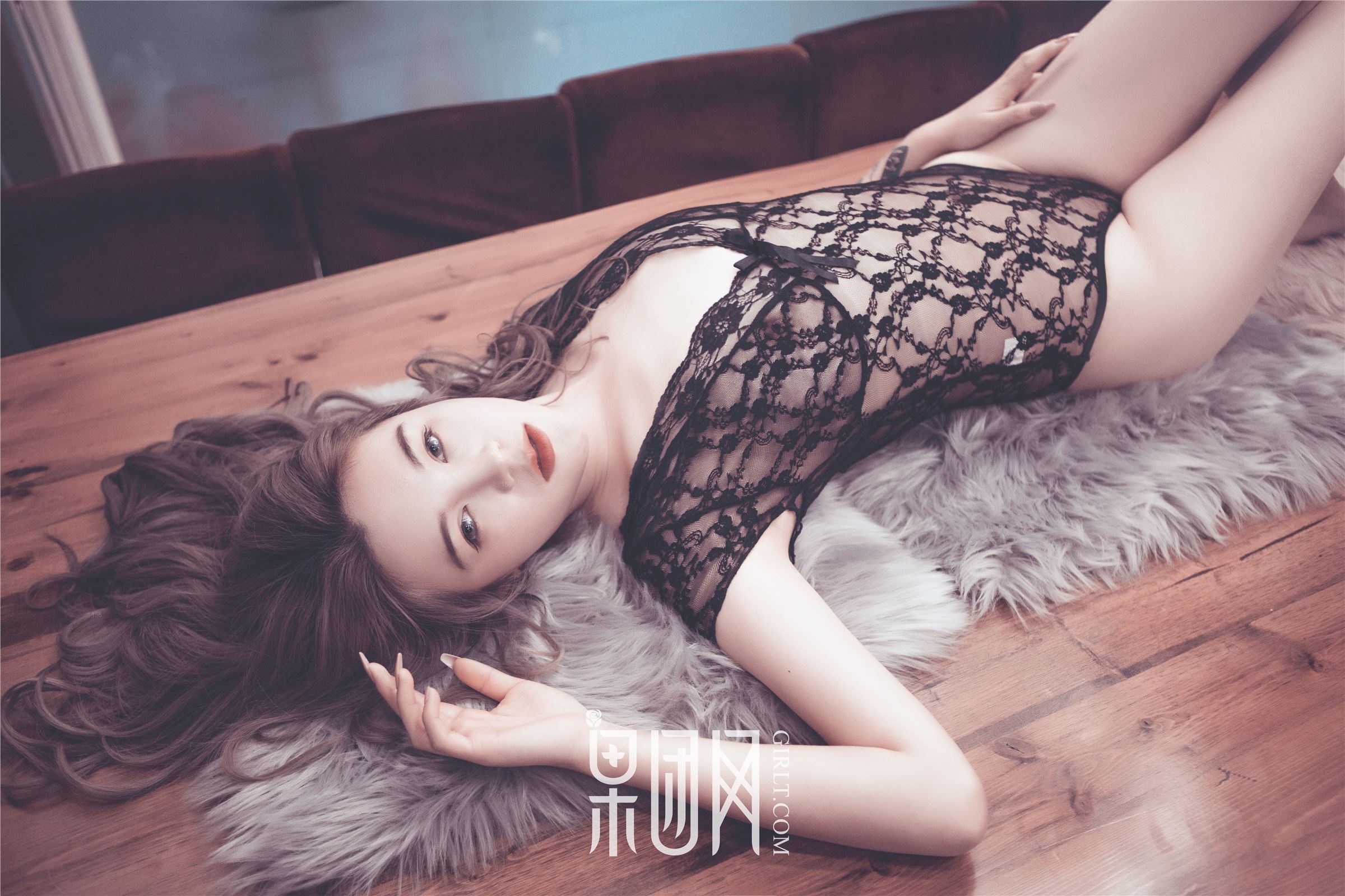 [Girlt果团网]写真 2017.12.24 NO.110 蕾丝透视