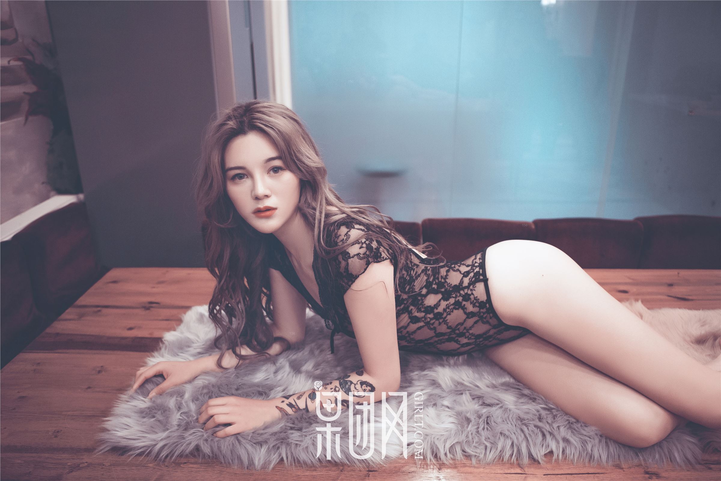 [Girlt果团网]写真 2017.12.24 NO.110 蕾丝透视