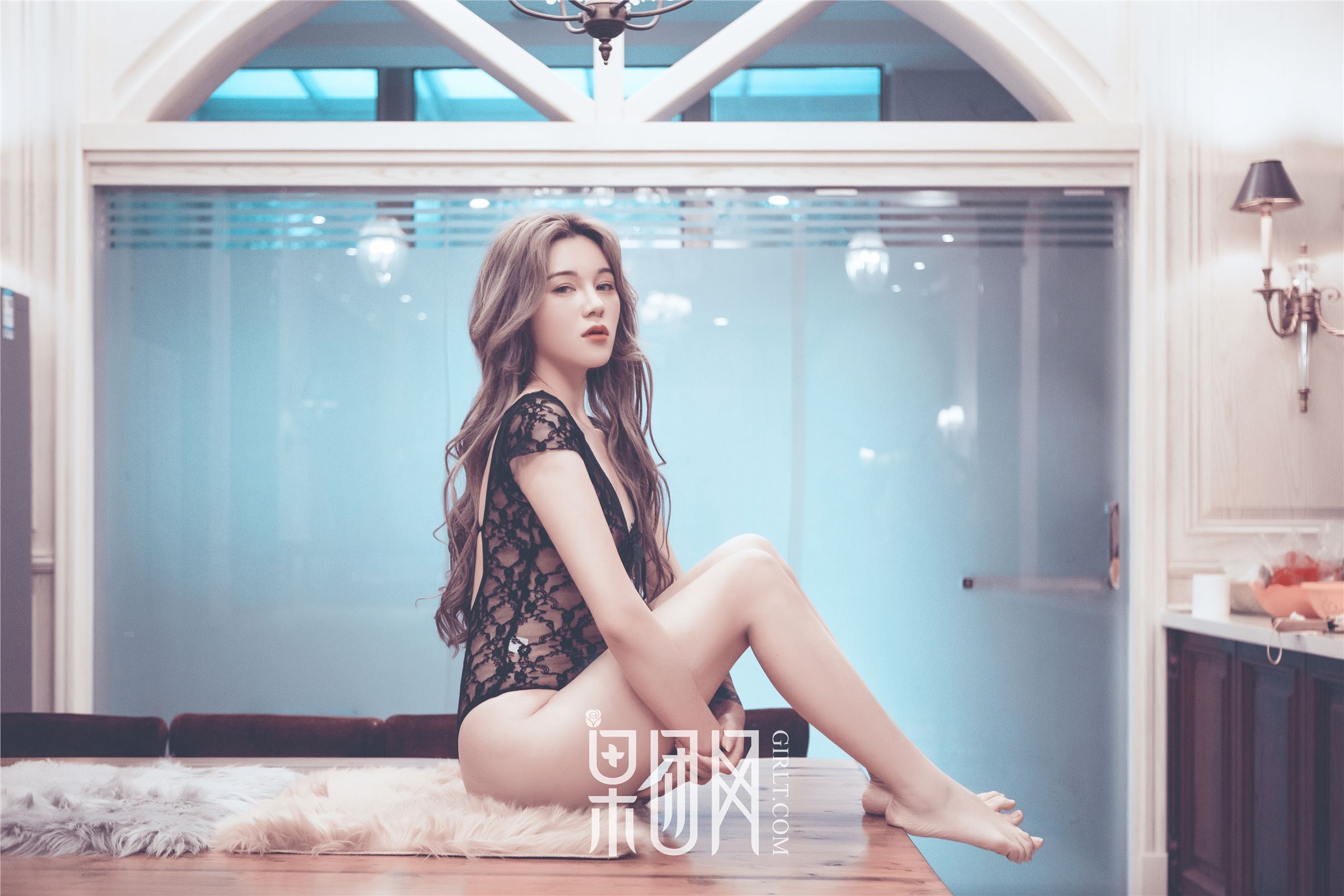 [Girlt果团网]写真 2017.12.24 NO.110 蕾丝透视