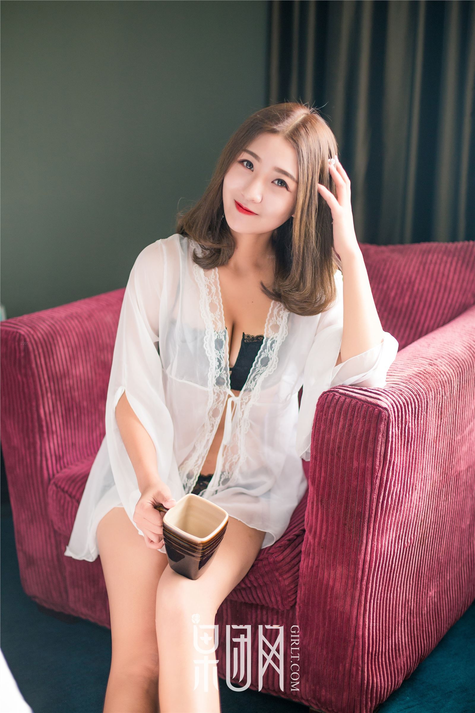 [GIRLT果团网] 2017.12.17 No.108 美胸&气球，丰盈&脆弱！