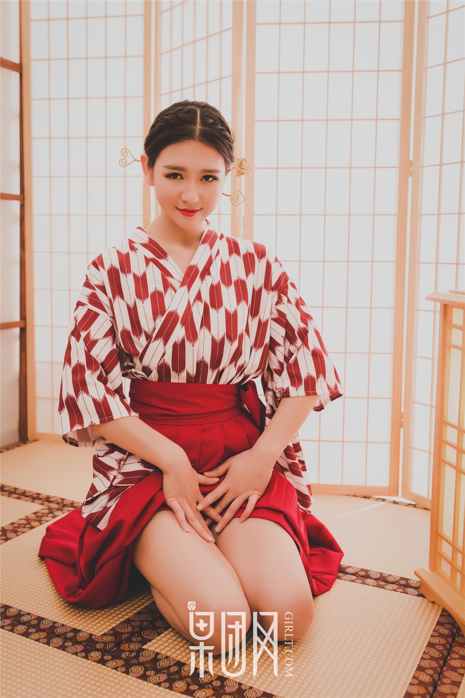 [Girlt]果团人像摄影写真 2018.01.06 No.115 和服丽人糖果儿