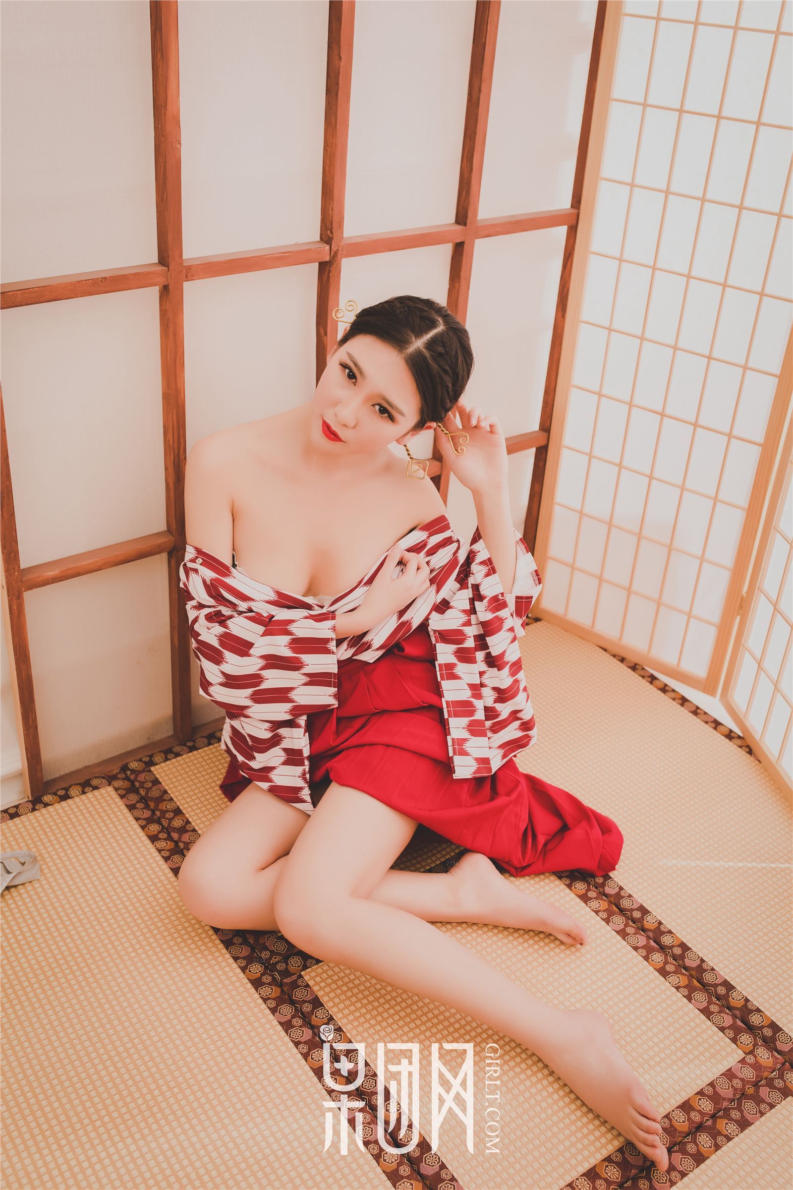 [Girlt]果团人像摄影写真 2018.01.06 No.115 和服丽人糖果儿