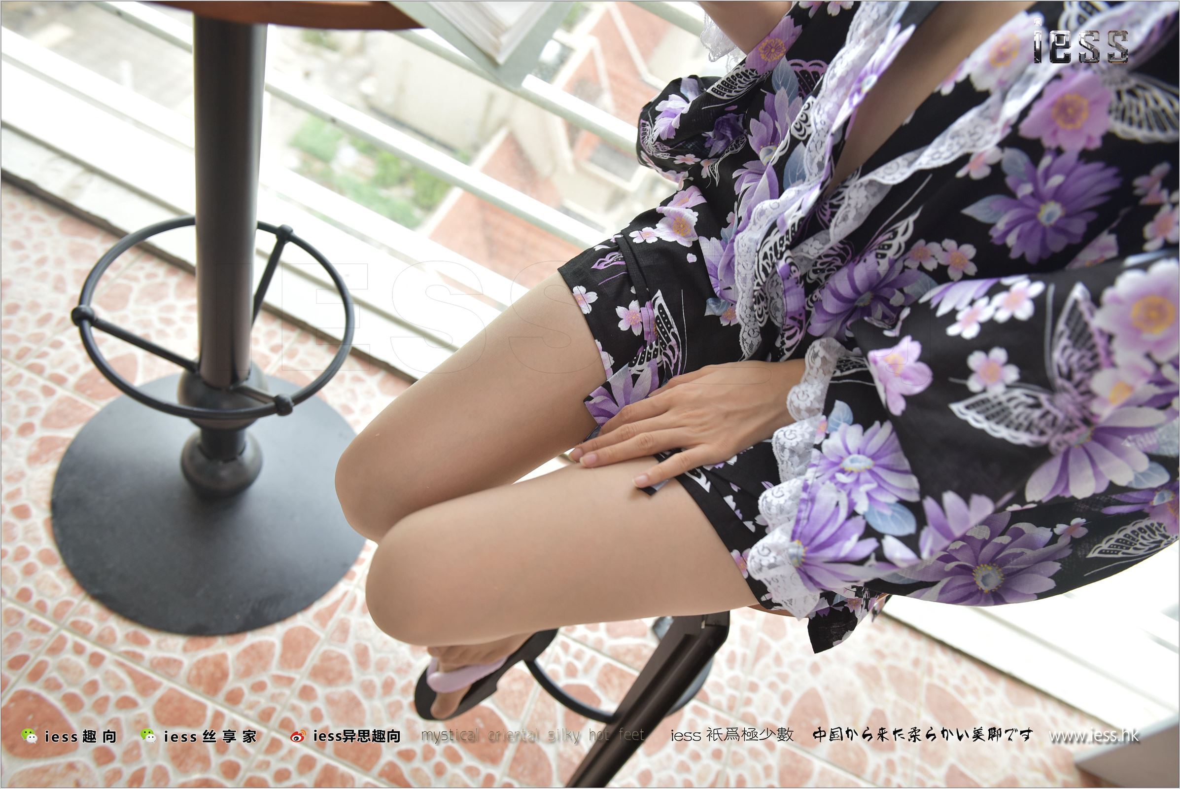 [IESS异思趣向] 2017.08.15 No.134 新模momo《和服、木屐与菜干》