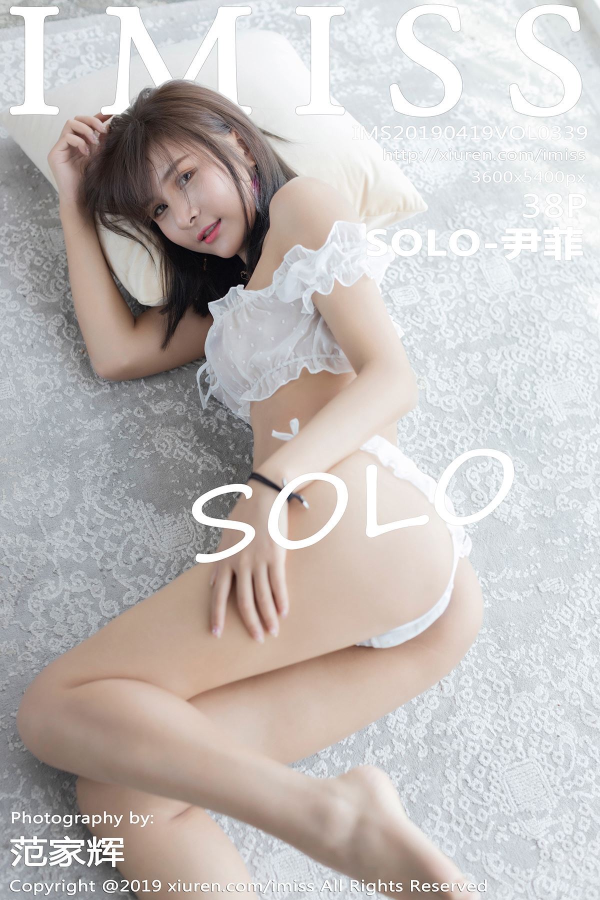 [IMiss]爱蜜社 2019-04-19 Vol.339 SOLO-尹菲