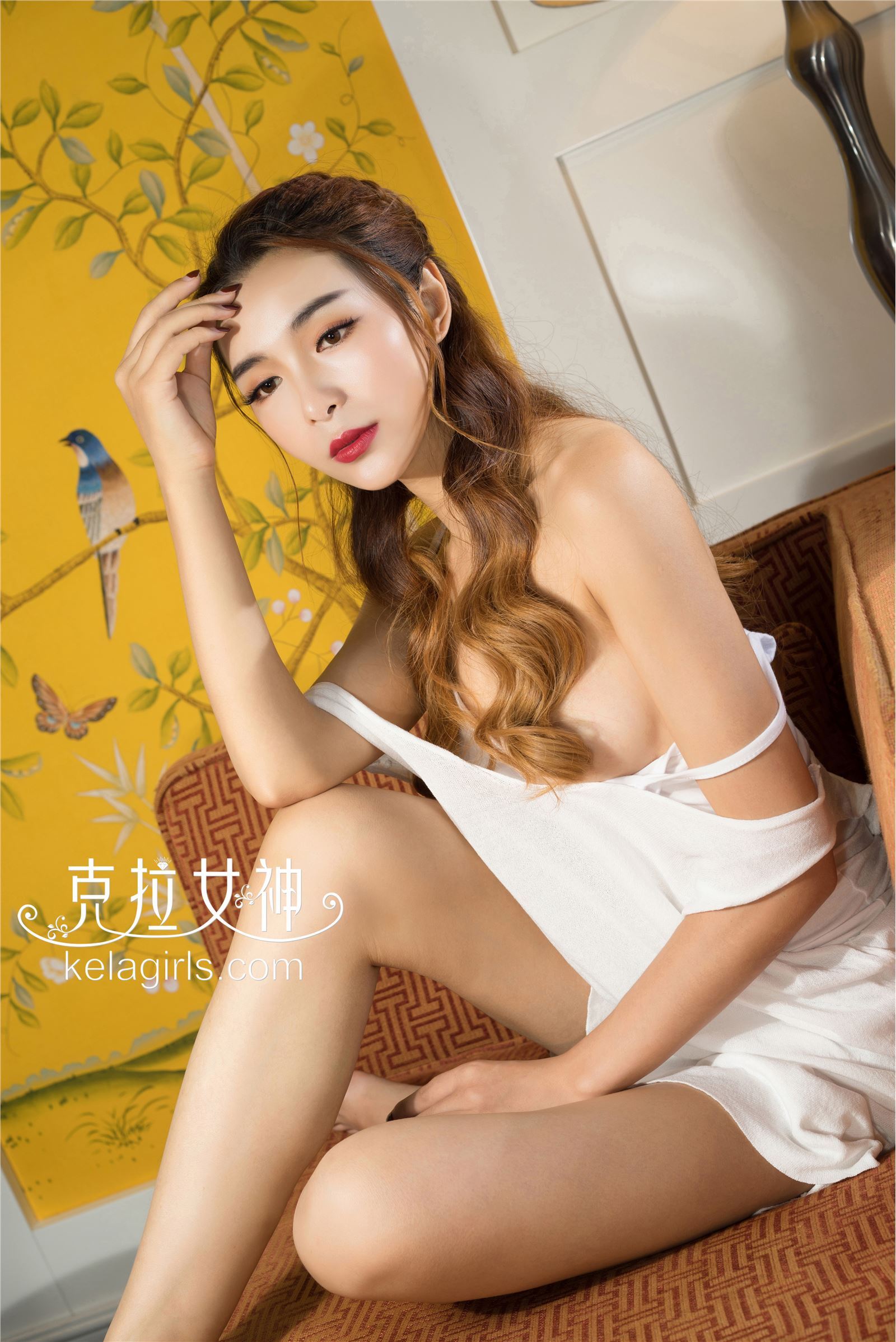 [Kelagirls]克拉女神 2017.12.08 烈焰红唇 曼琼