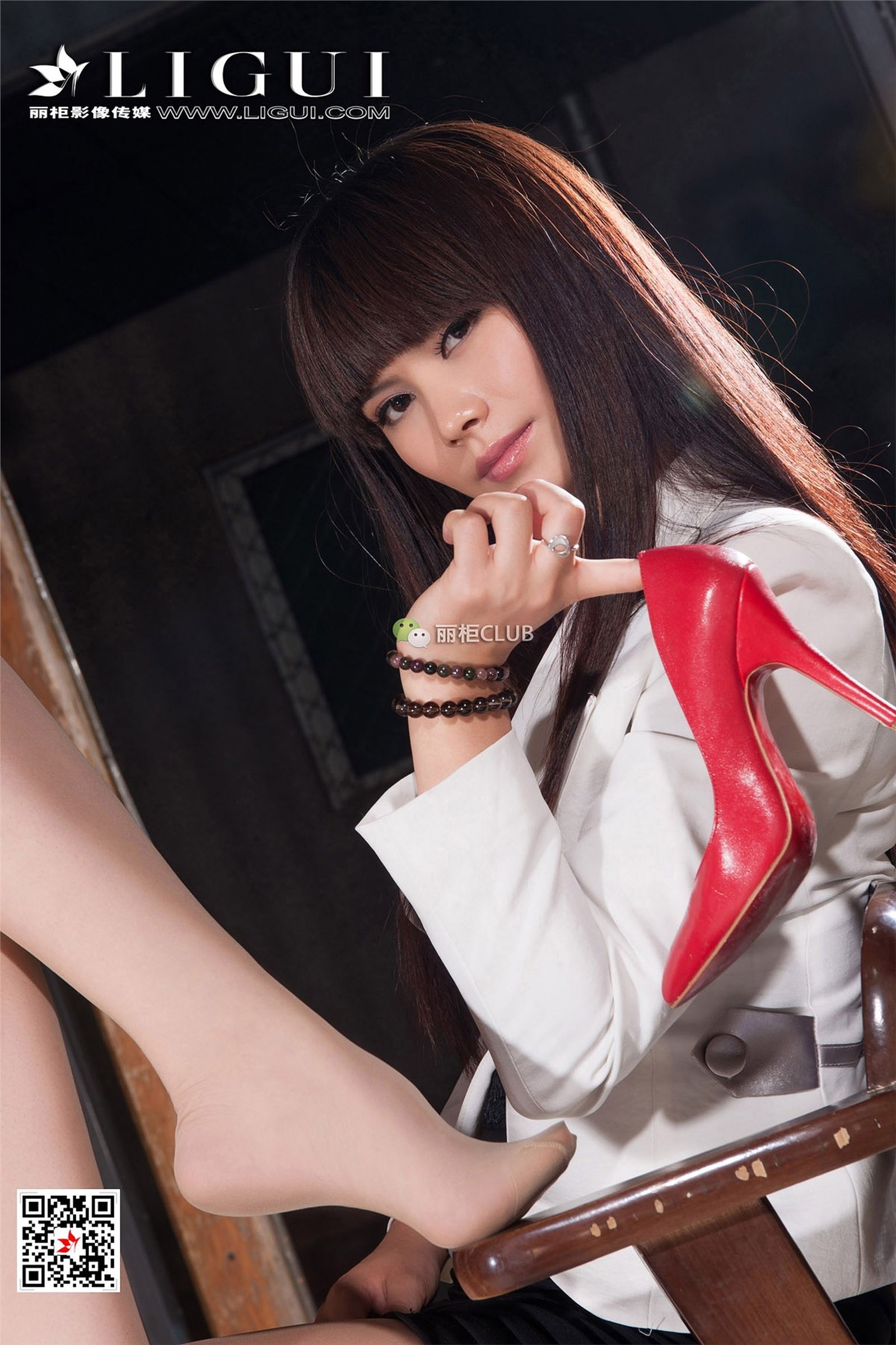 [Ligui丽柜]2017.11.22 网络丽人 Model 刘建&晴晴