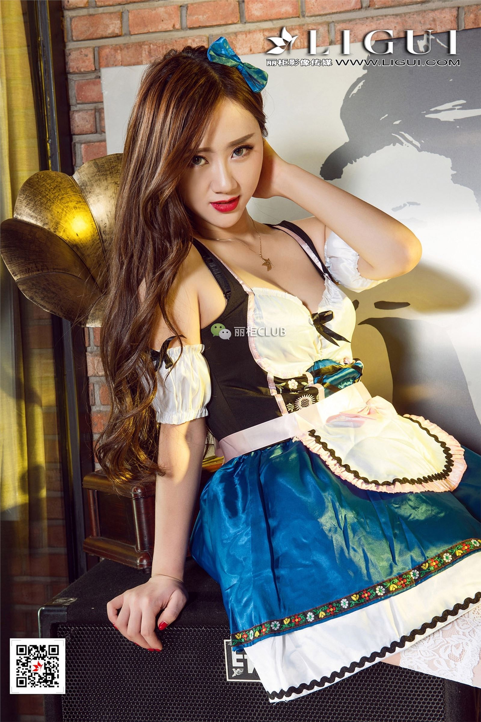 [Ligui丽柜]2017.12.11 网络丽人 Model 然然