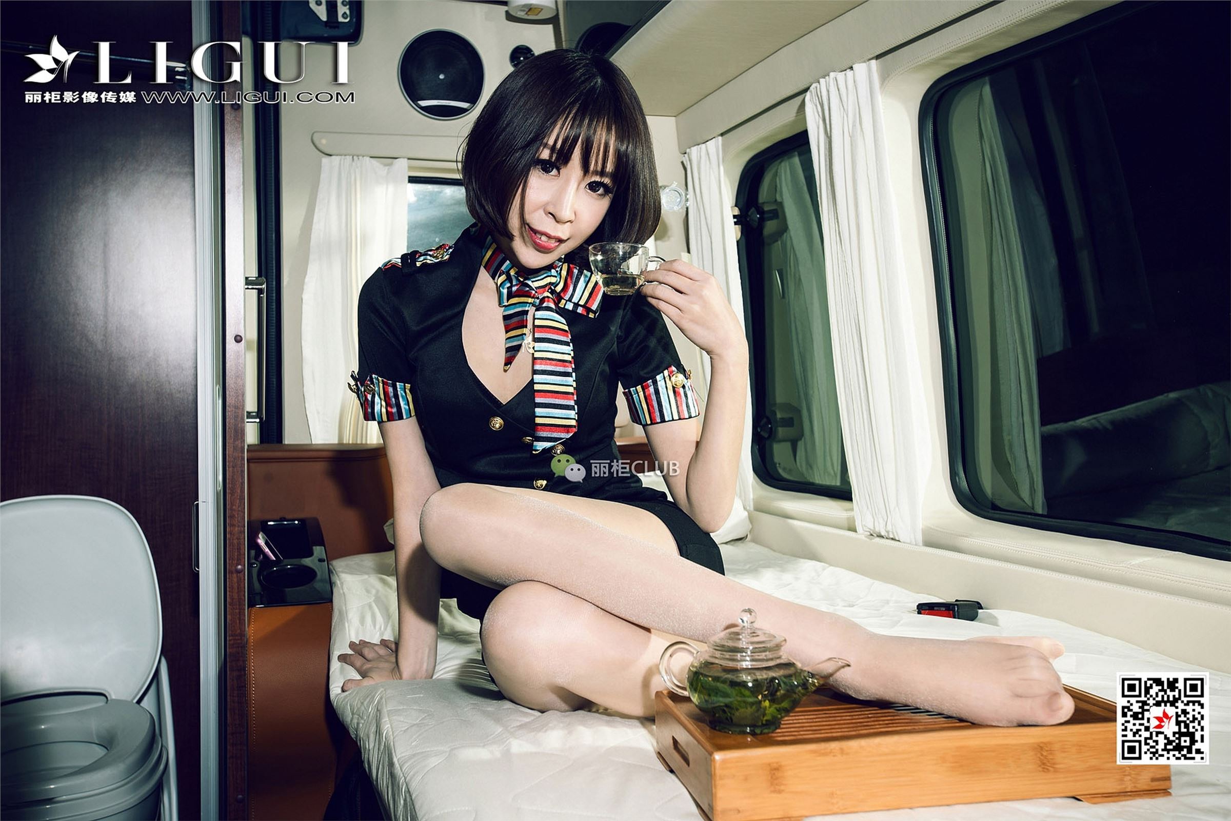 [Ligui丽柜]2018.01.15 网络丽人 Model Vicky