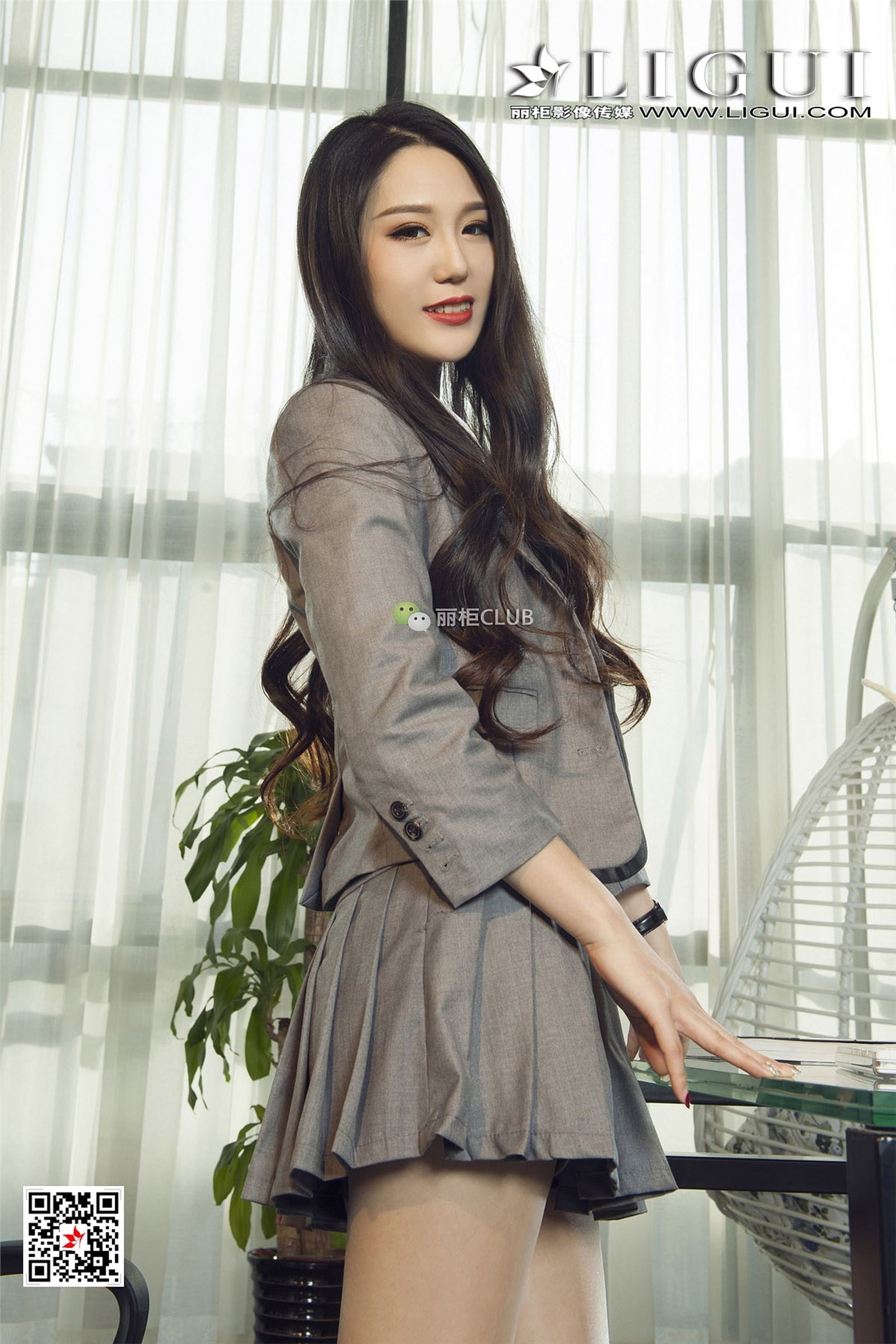 [Ligui丽柜]2018.02.07 网络丽人 Model 桐桐