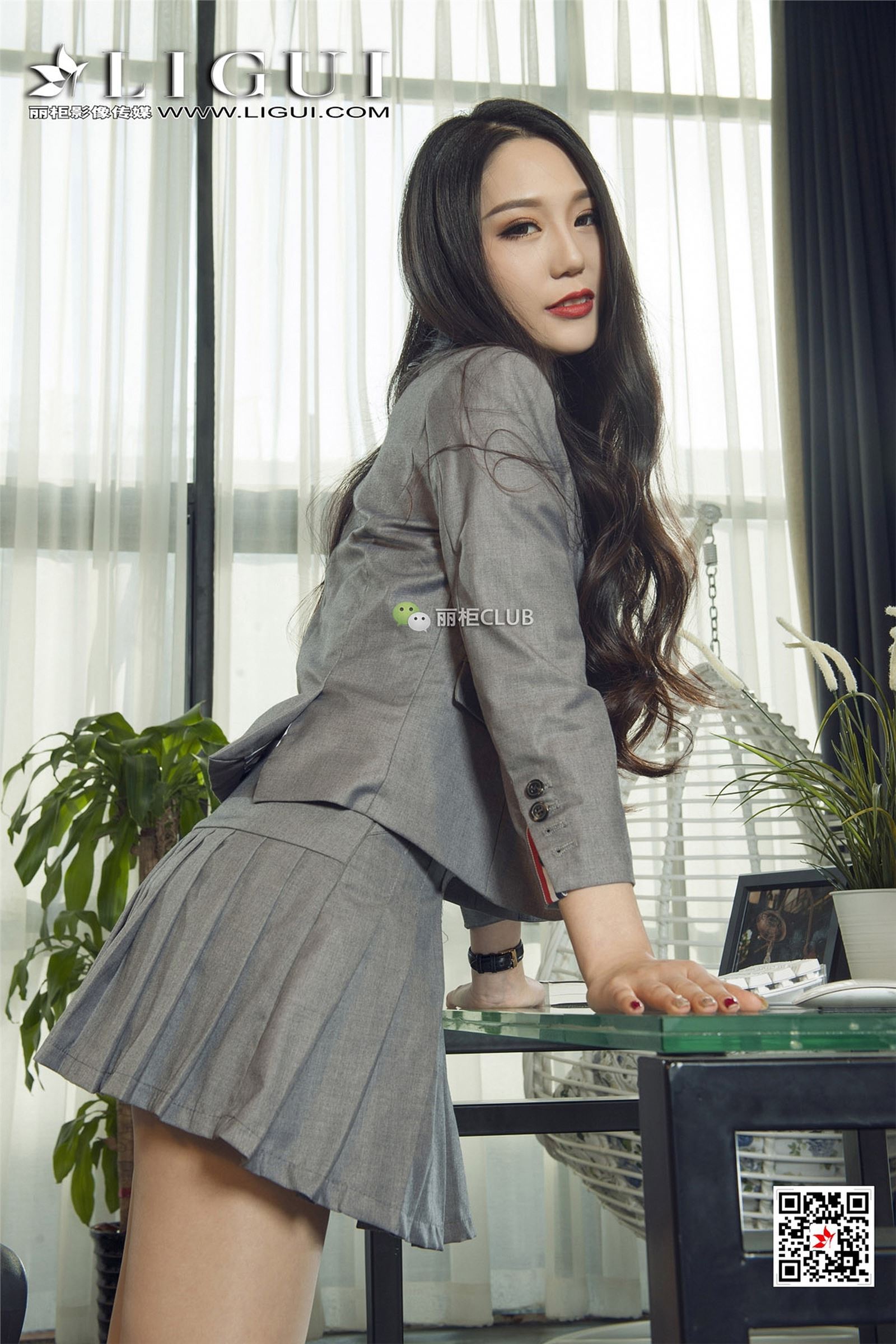 [Ligui丽柜]2018.02.07 网络丽人 Model 桐桐