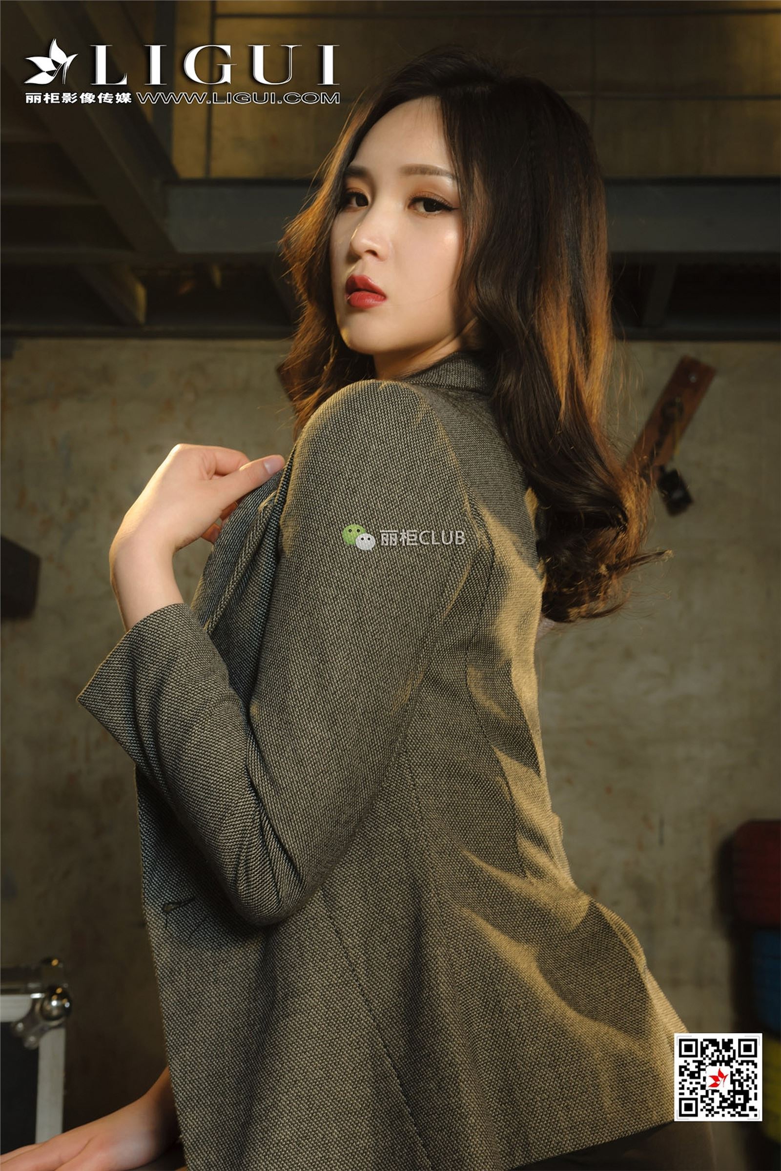 [Ligui丽柜]2018.04.07 网络丽人 Model 小戈