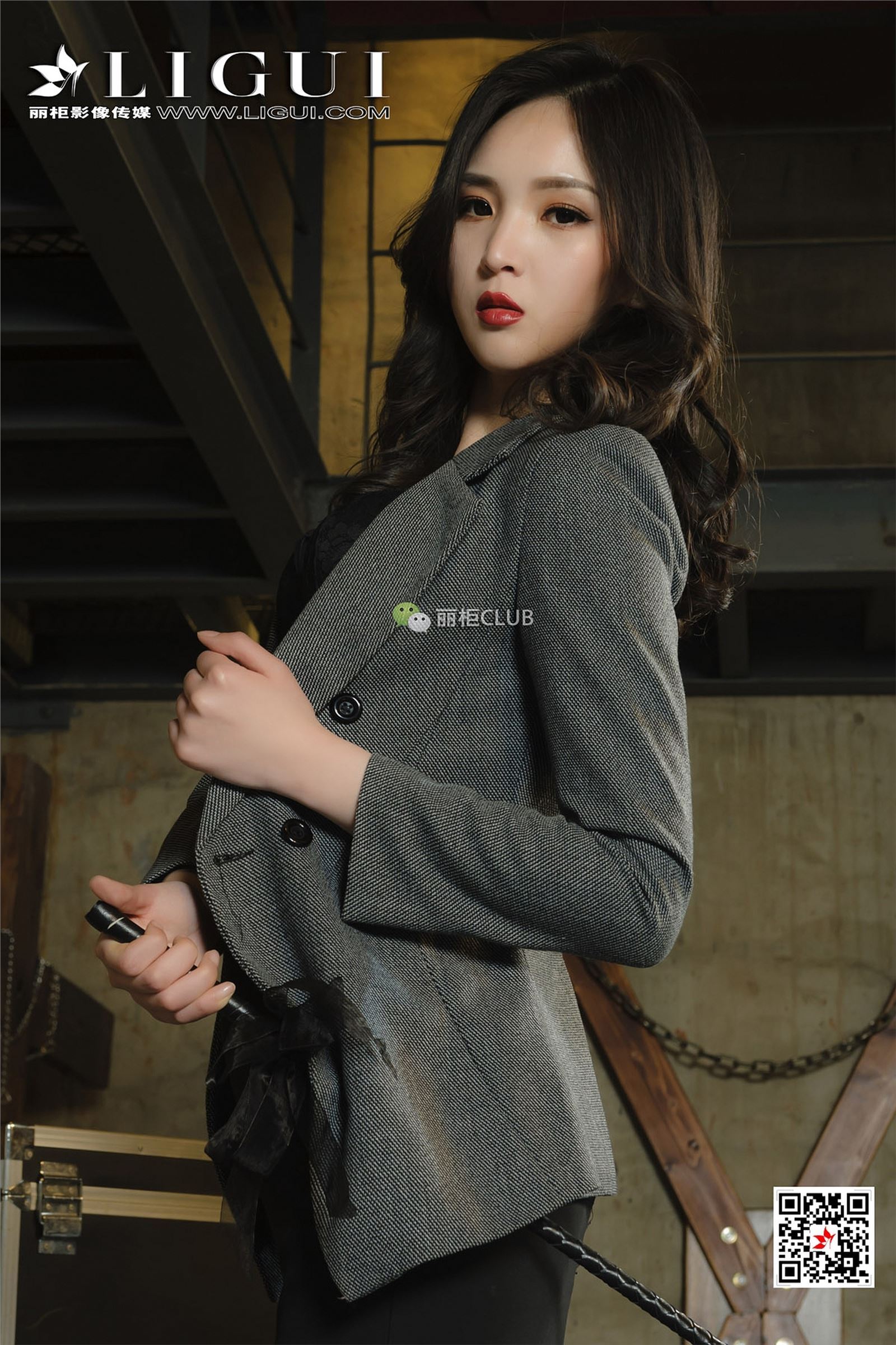 [Ligui丽柜]2018.04.07 网络丽人 Model 小戈