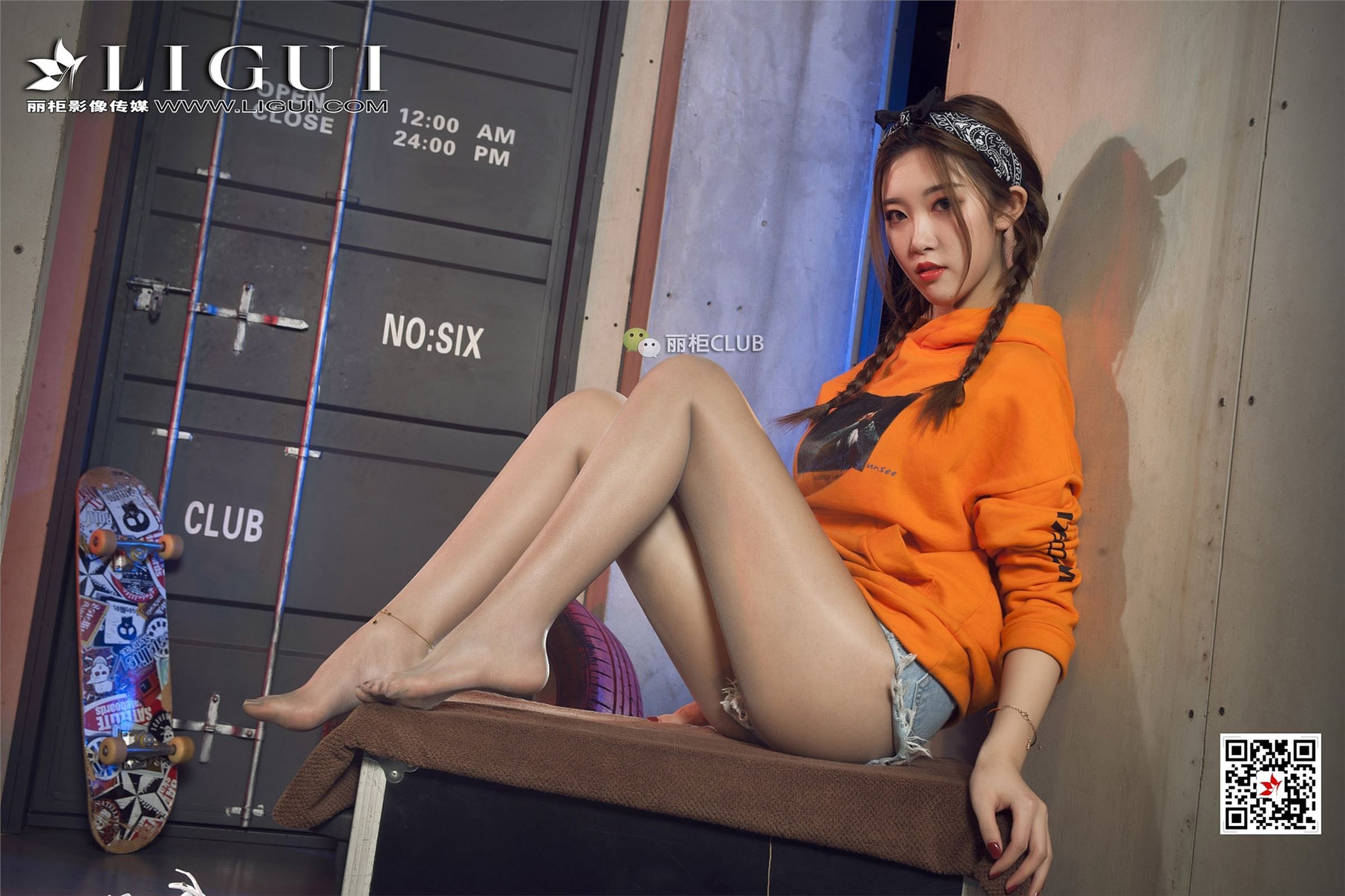 [Ligui丽柜]2018.04.10 网络丽人 Model 筱筱