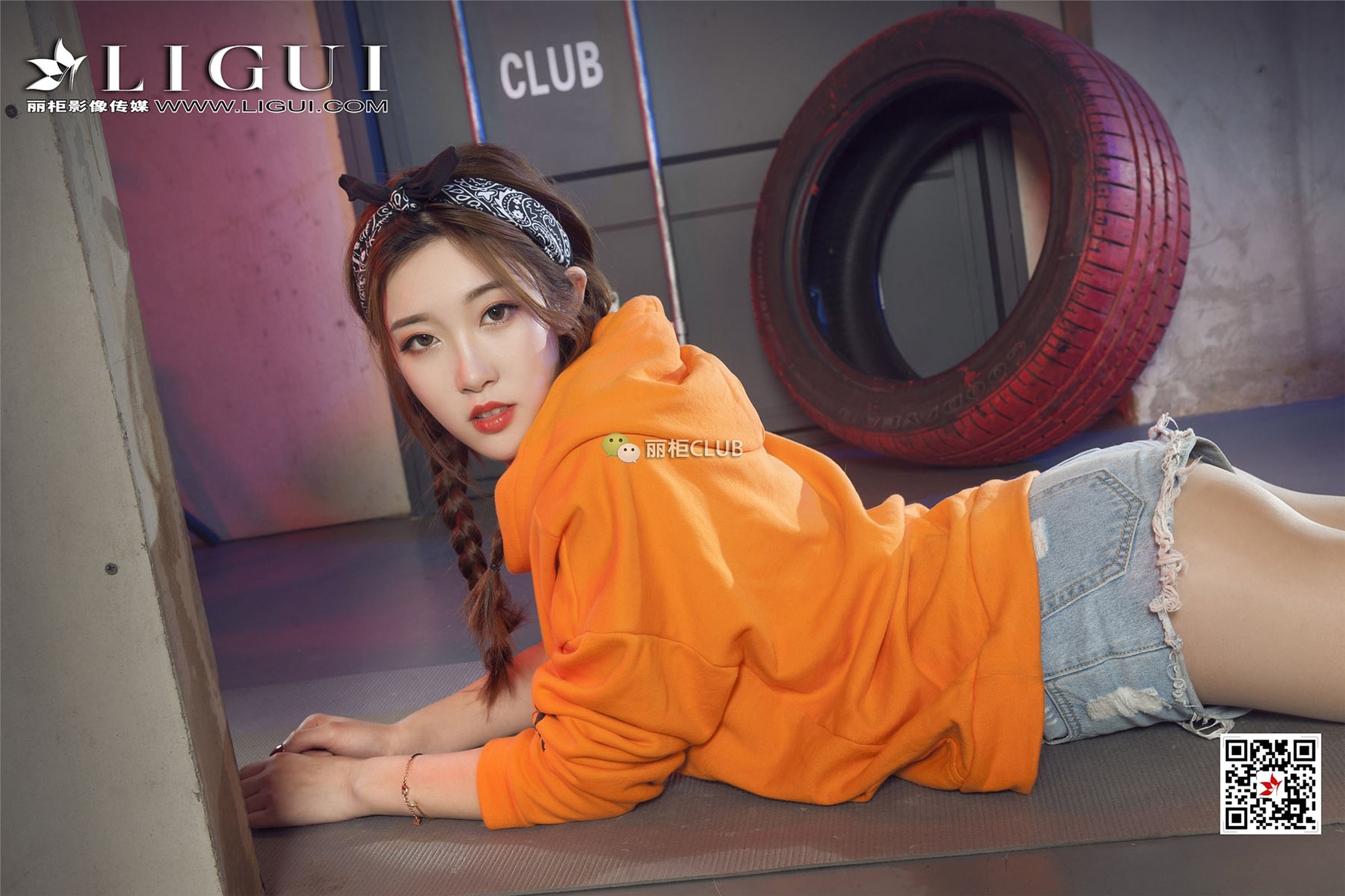 [Ligui丽柜]2018.04.10 网络丽人 Model 筱筱