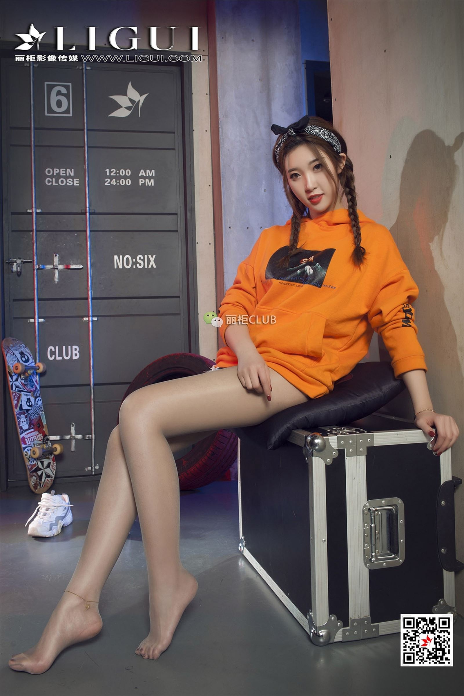 [Ligui丽柜]2018.04.10 网络丽人 Model 筱筱