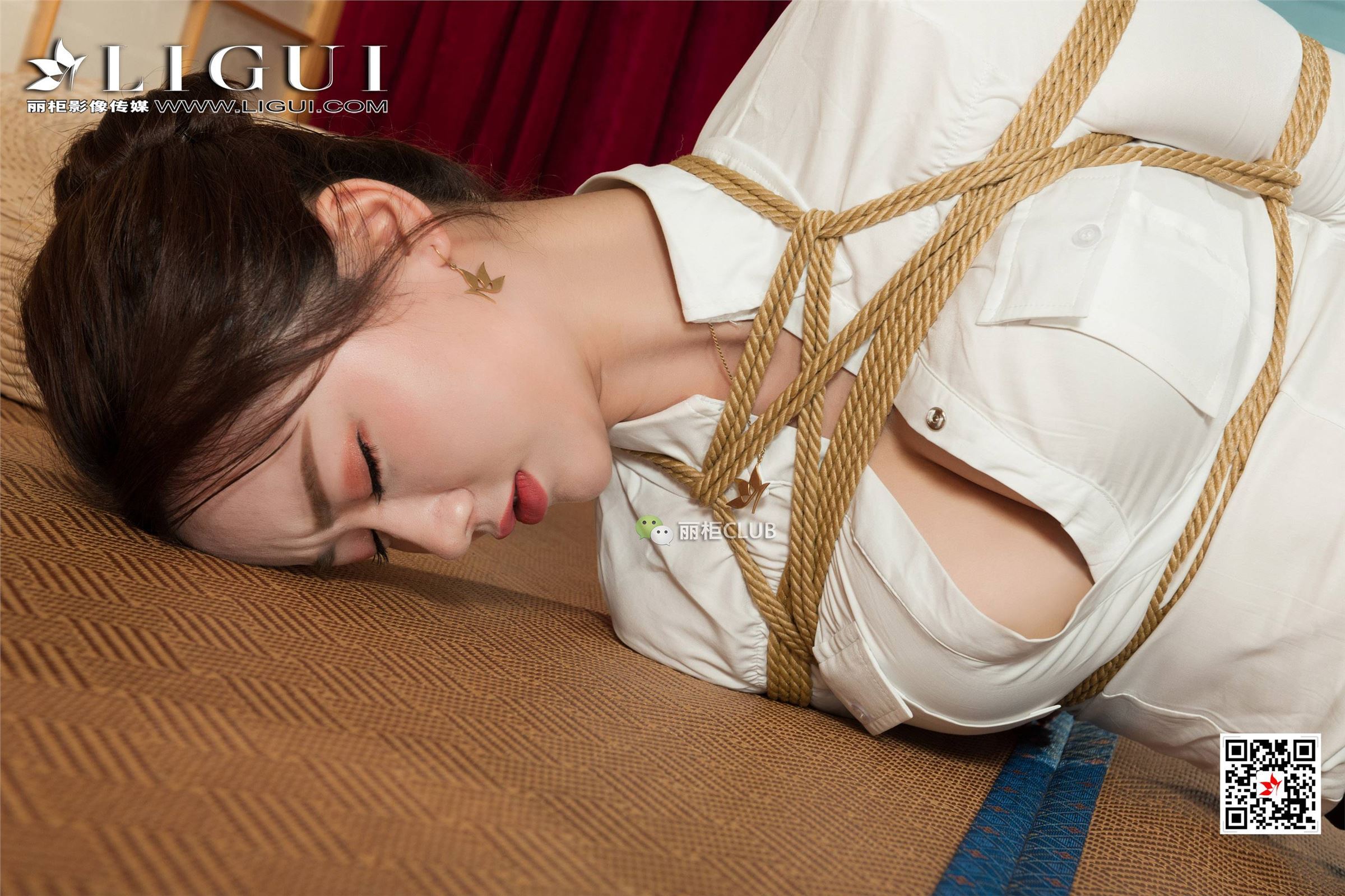 [Ligui丽柜]2018.07.11 网络丽人 Model 然然