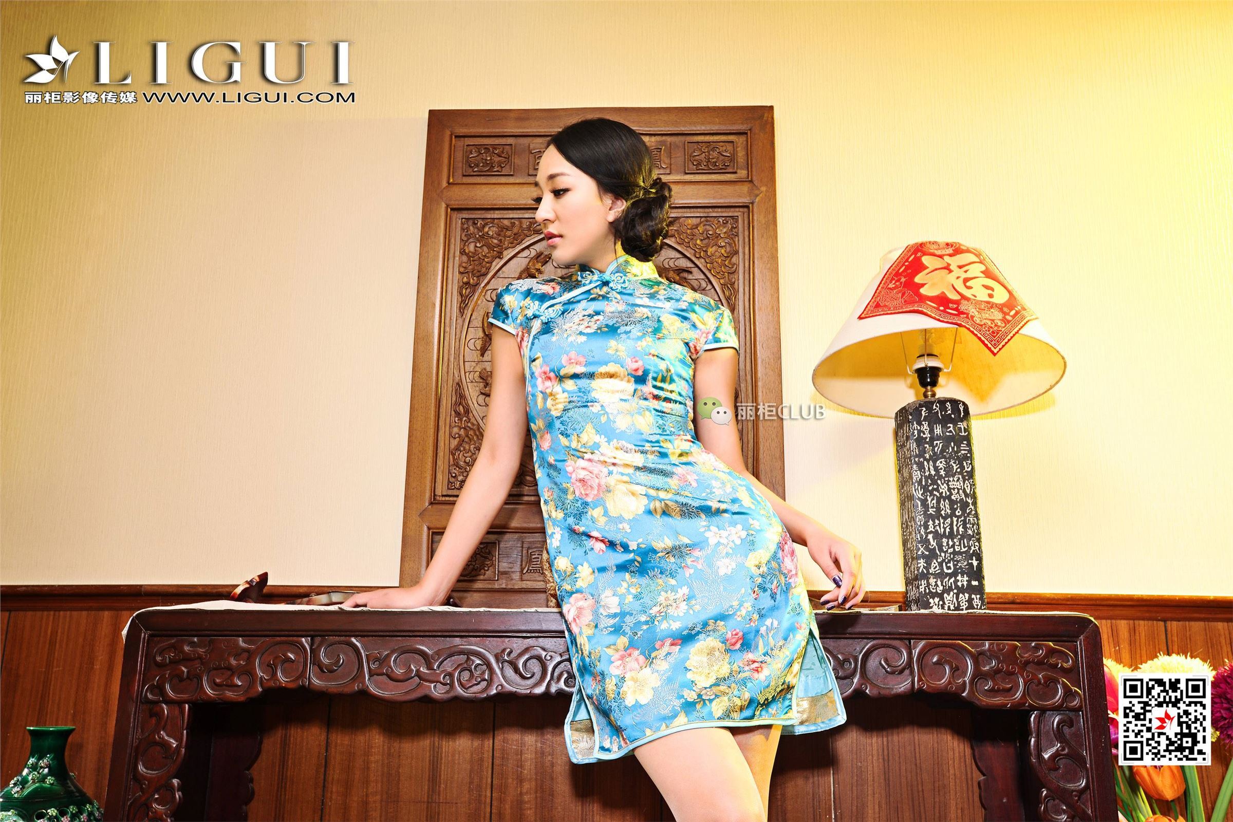 [Ligui丽柜]2018.08.07 网络丽人 Model Amily