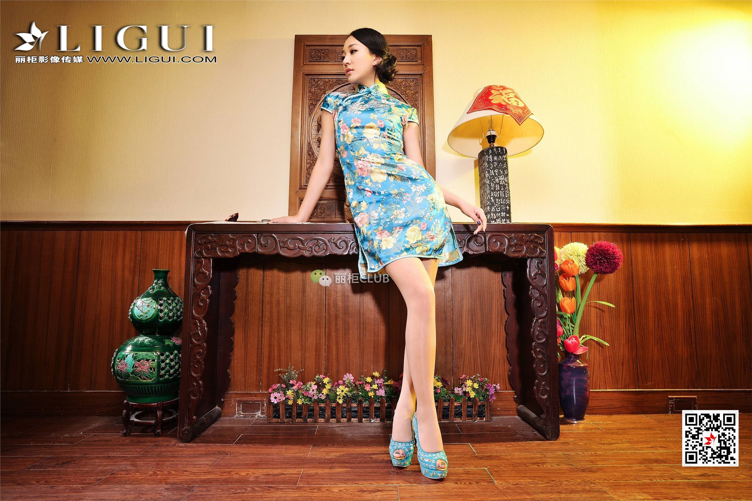 [Ligui丽柜]2018.08.07 网络丽人 Model Amily