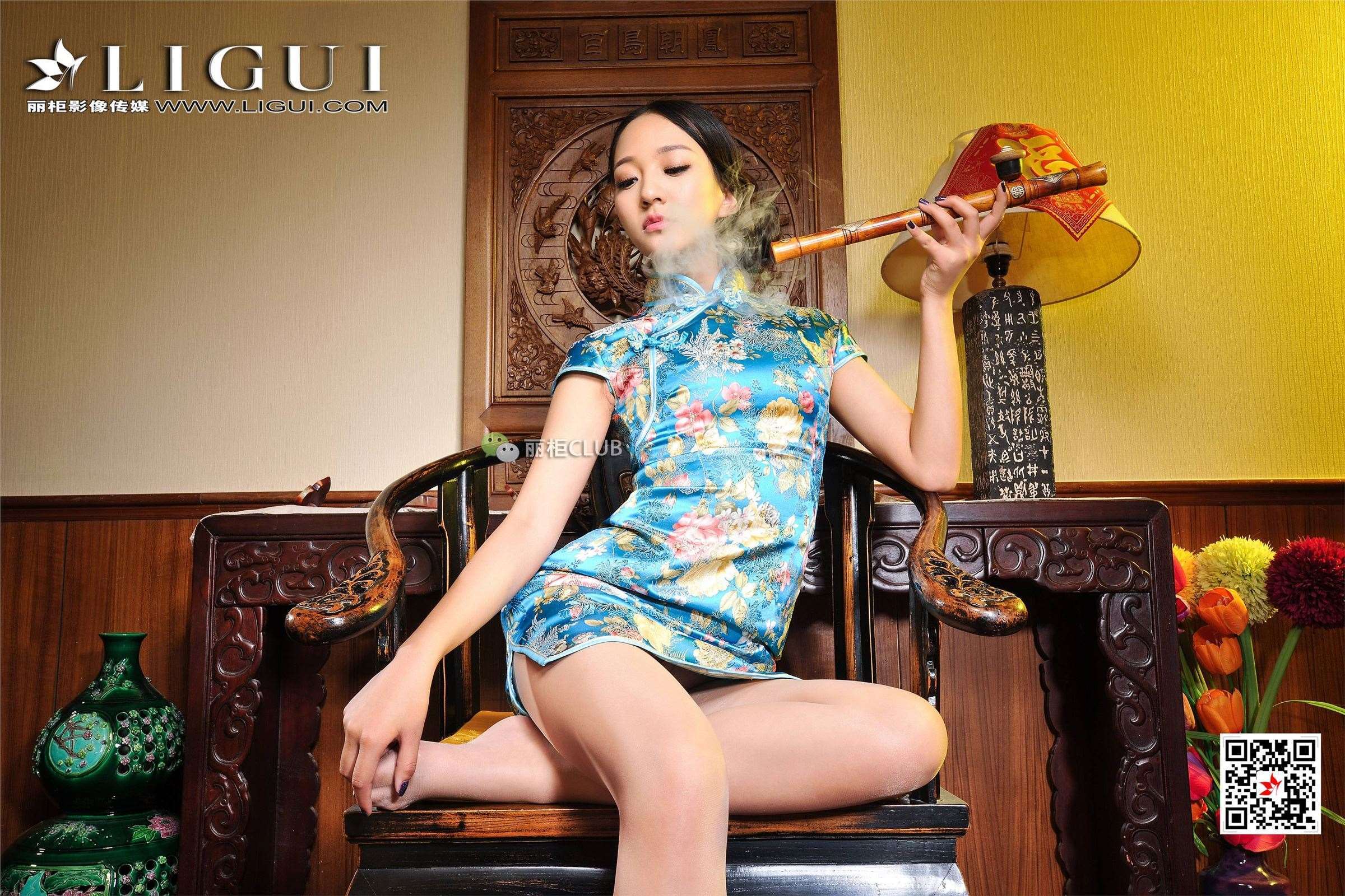 [Ligui丽柜]2018.08.07 网络丽人 Model Amily