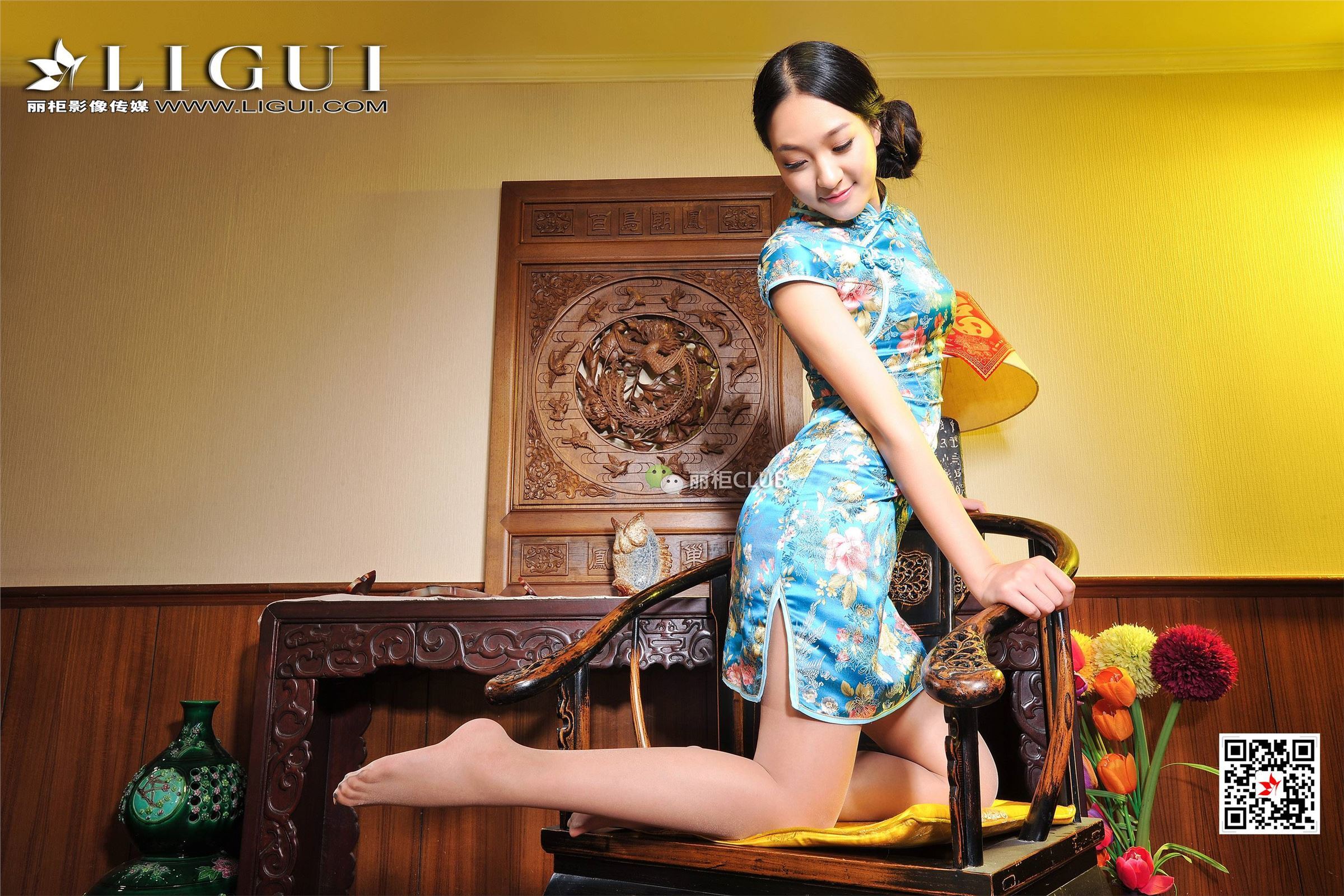 [Ligui丽柜]2018.08.07 网络丽人 Model Amily