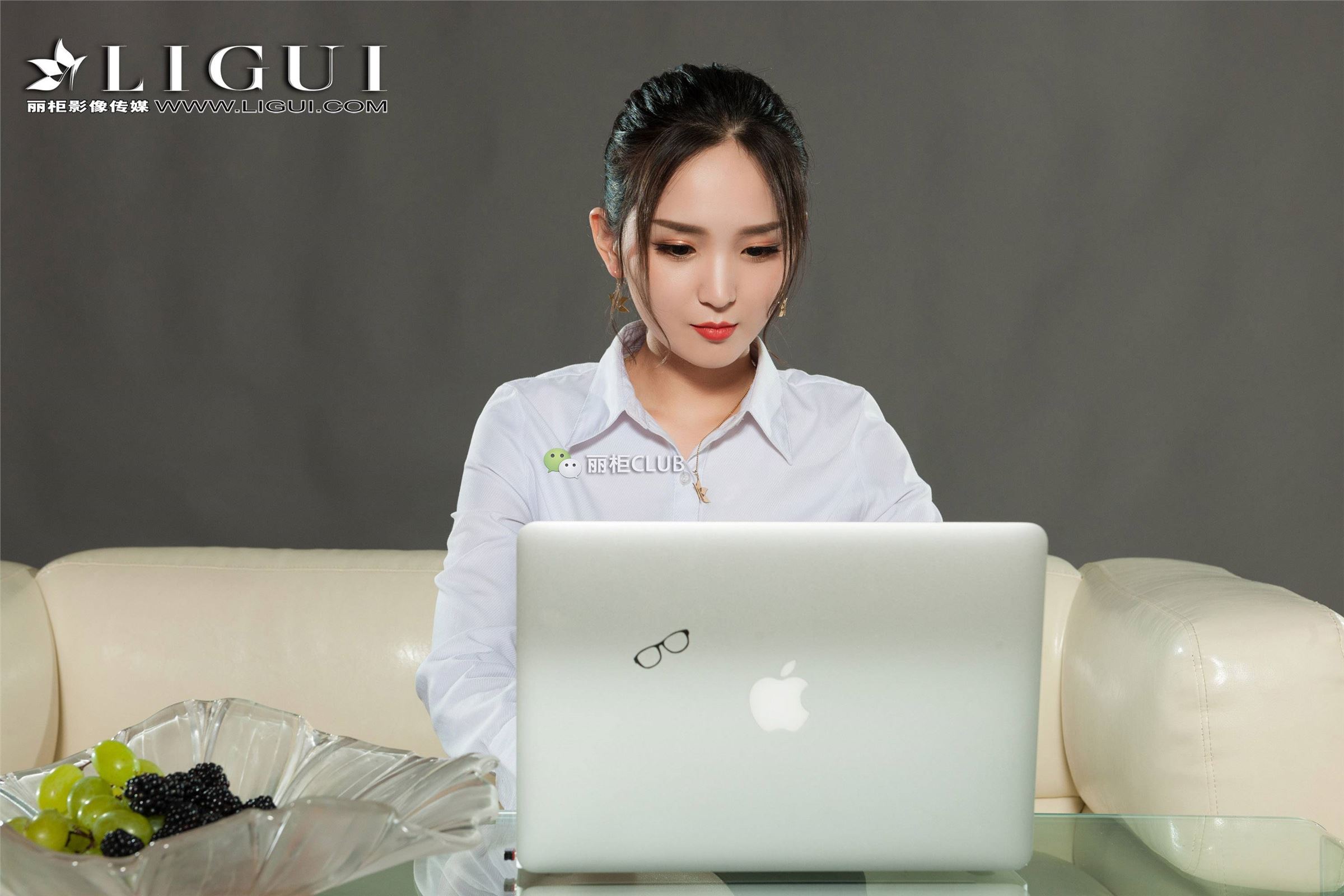 [Ligui丽柜]2018.08.08 网络丽人 Model 小戈&雪糕