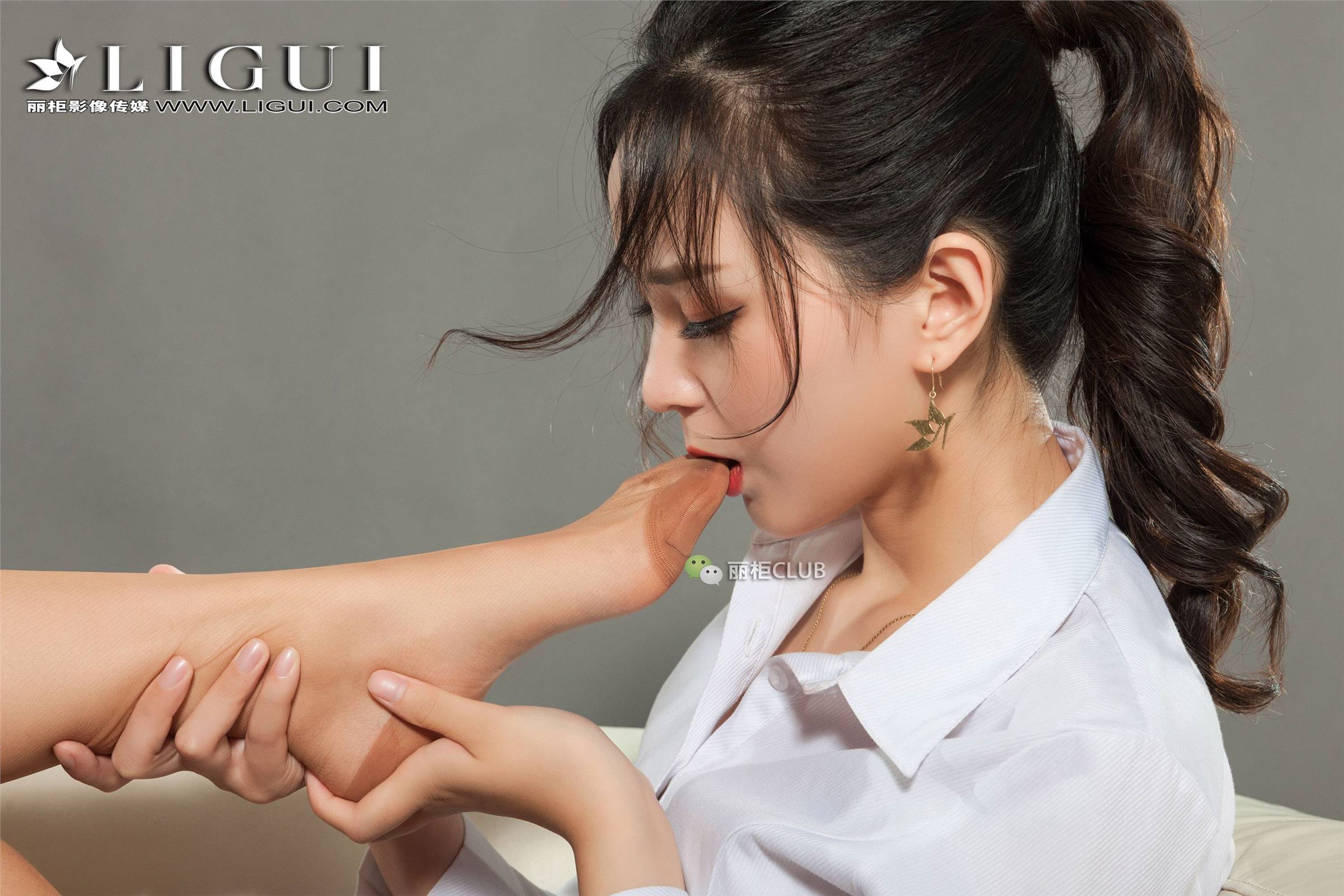 [Ligui丽柜]2018.08.08 网络丽人 Model 小戈&雪糕
