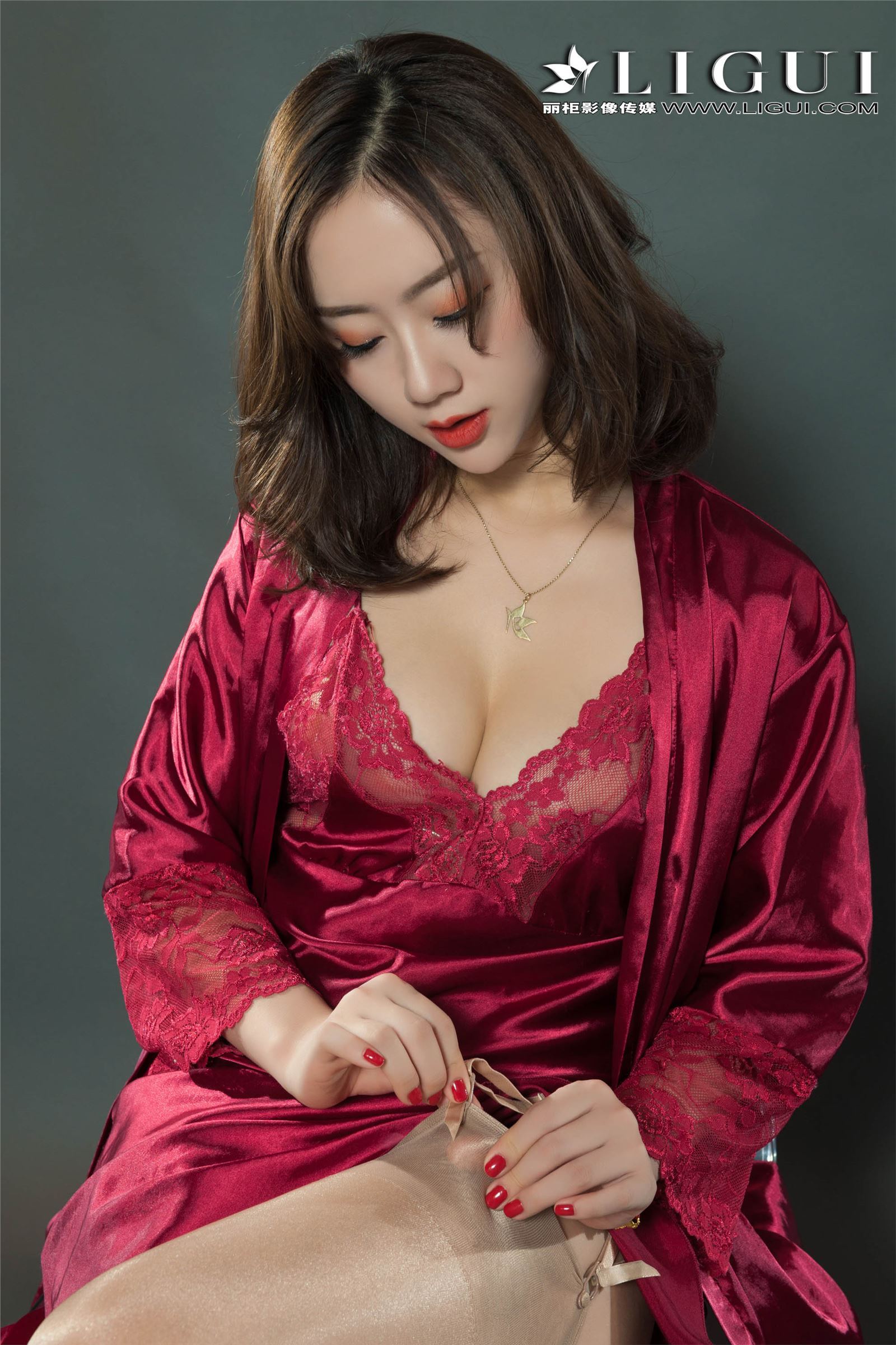 [Ligui丽柜]2018.09.22 网络丽人 Model 然然