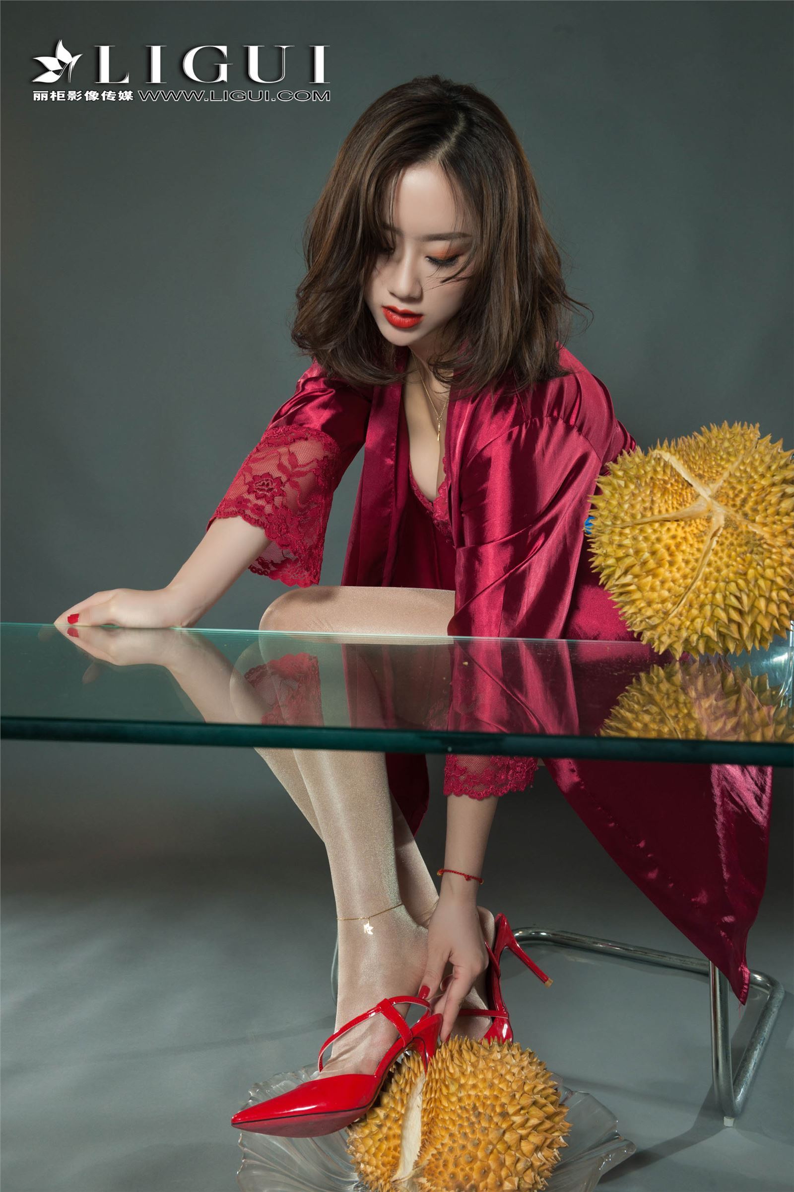 [Ligui丽柜]2018.09.22 网络丽人 Model 然然