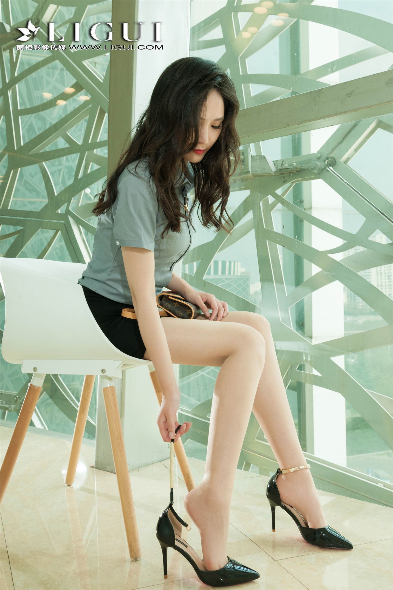 [Ligui丽柜]2018.10.08 网络丽人 Model 小戈