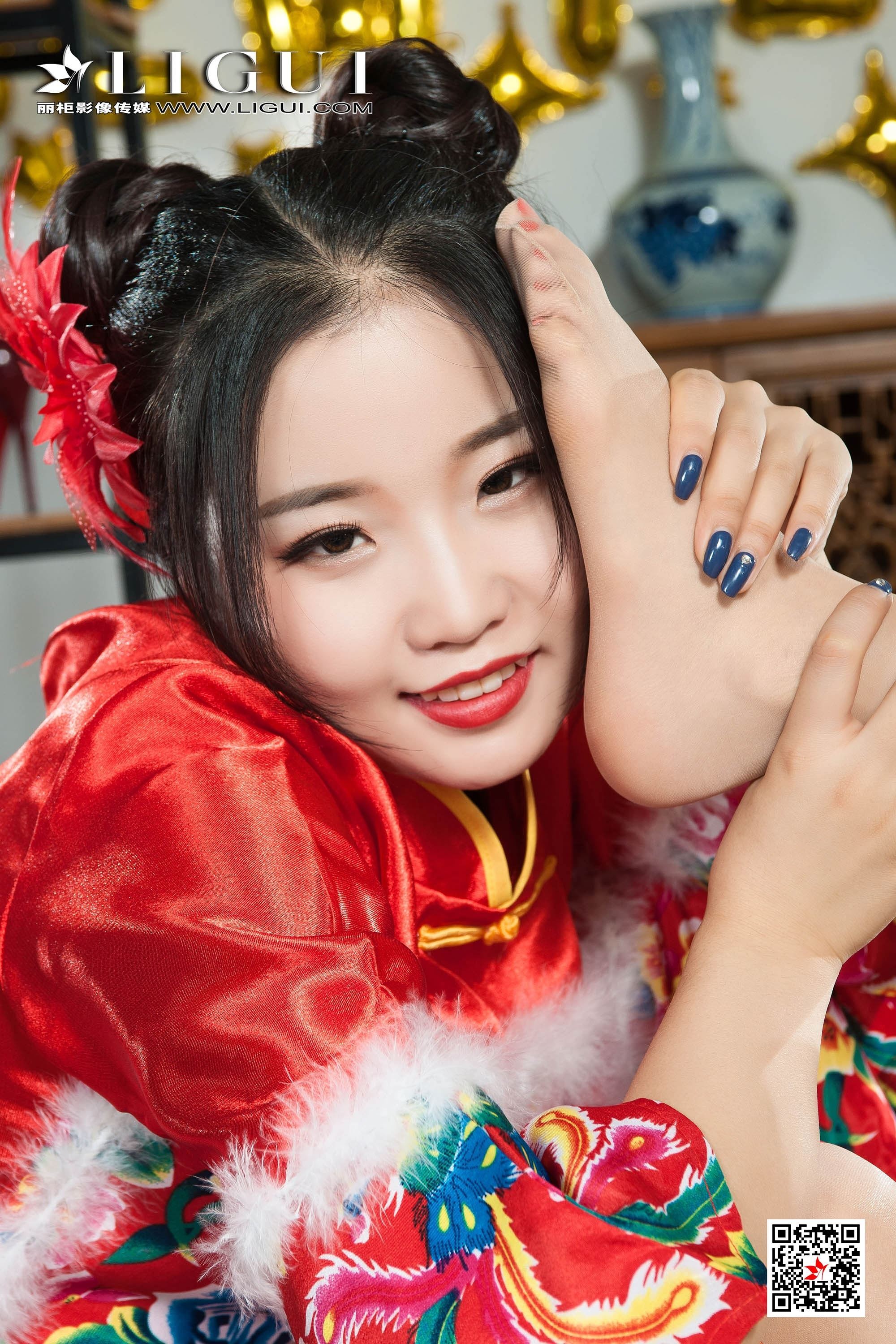 [Ligui丽柜]2018.12.28 网络丽人 Model 媛媛&鱼妹