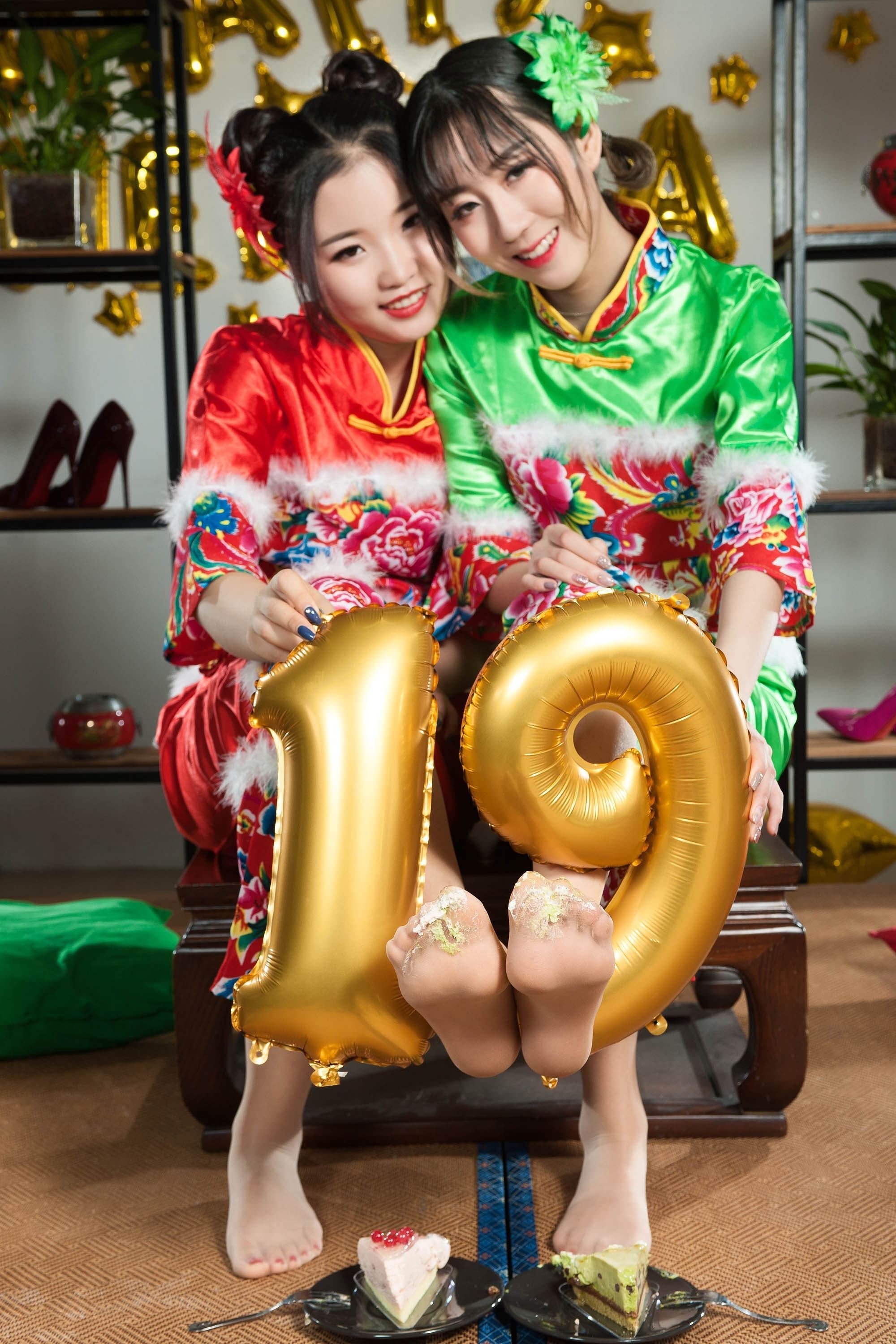 [Ligui丽柜]2018.12.28 网络丽人 Model 媛媛&鱼妹